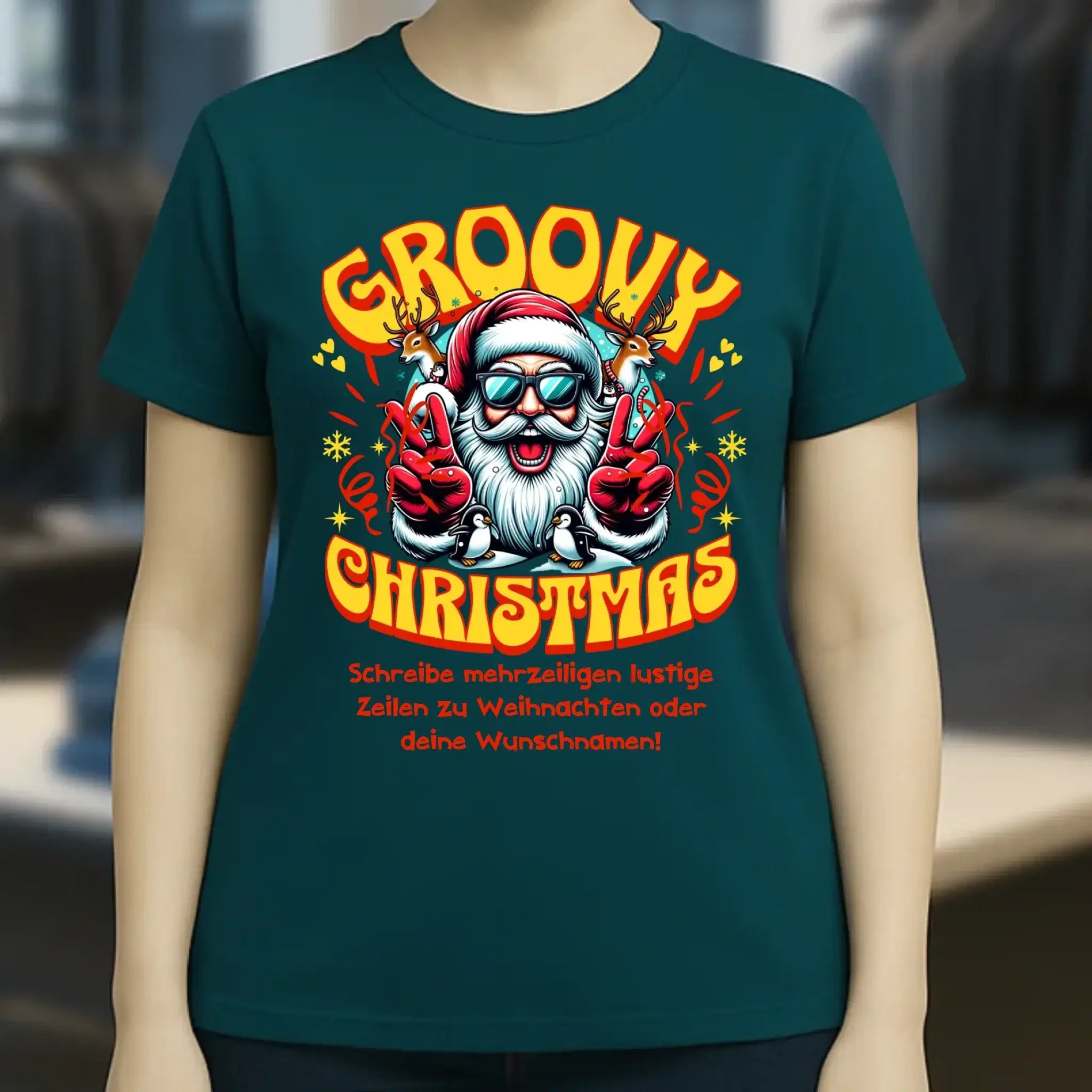 8in1-Kollektion: Groovy Christmas + Wunschtext • personalisiert • diverse Artikel • X-Mas