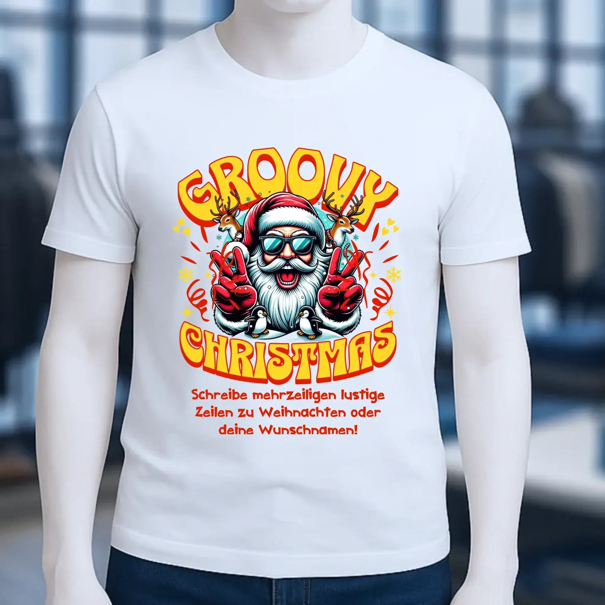 8in1-Kollektion: Groovy Christmas + Wunschtext • personalisiert • diverse Artikel • X-Mas