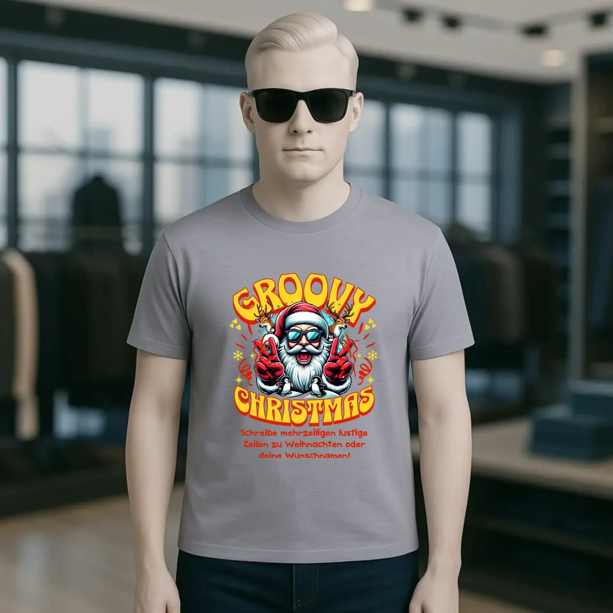 8in1-Kollektion: Groovy Christmas + Wunschtext • personalisiert • diverse Artikel • X-Mas