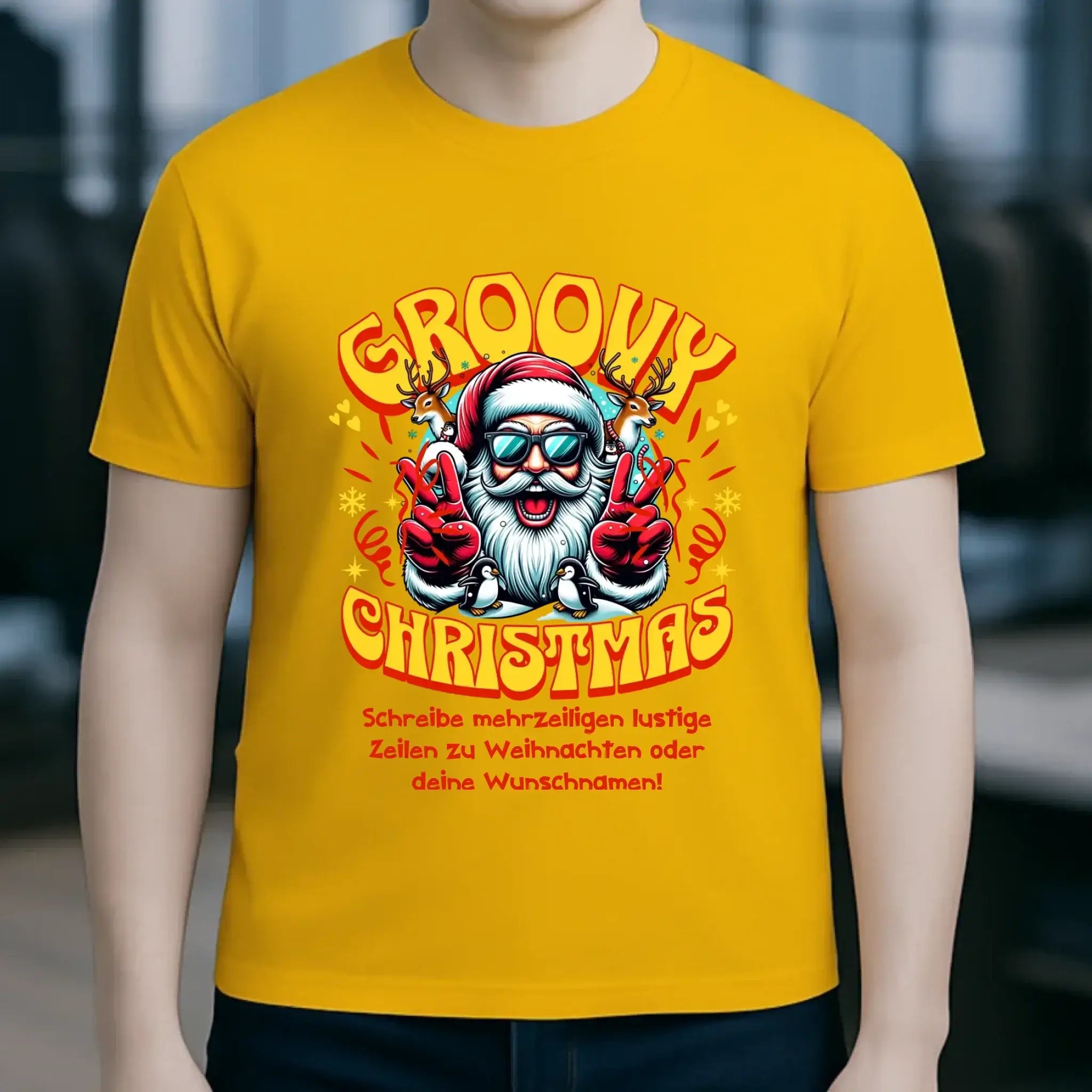8in1-Kollektion: Groovy Christmas + Wunschtext • personalisiert • diverse Artikel • X-Mas