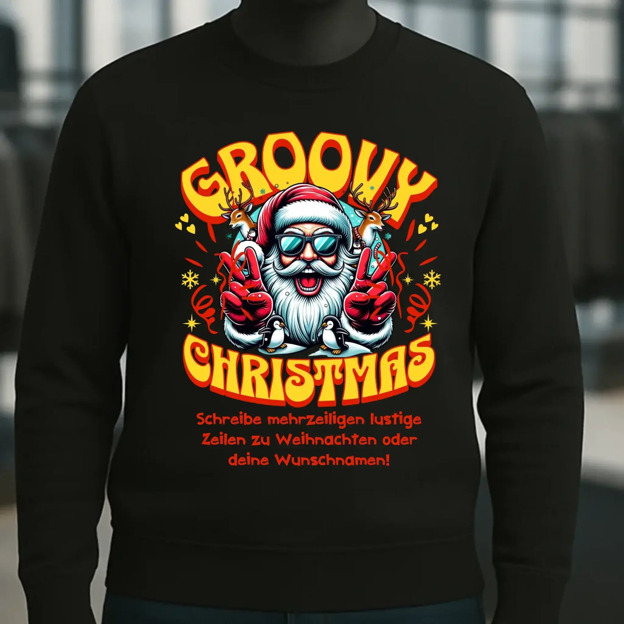 8in1-Kollektion: Groovy Christmas + Wunschtext • personalisiert • diverse Artikel • X-Mas