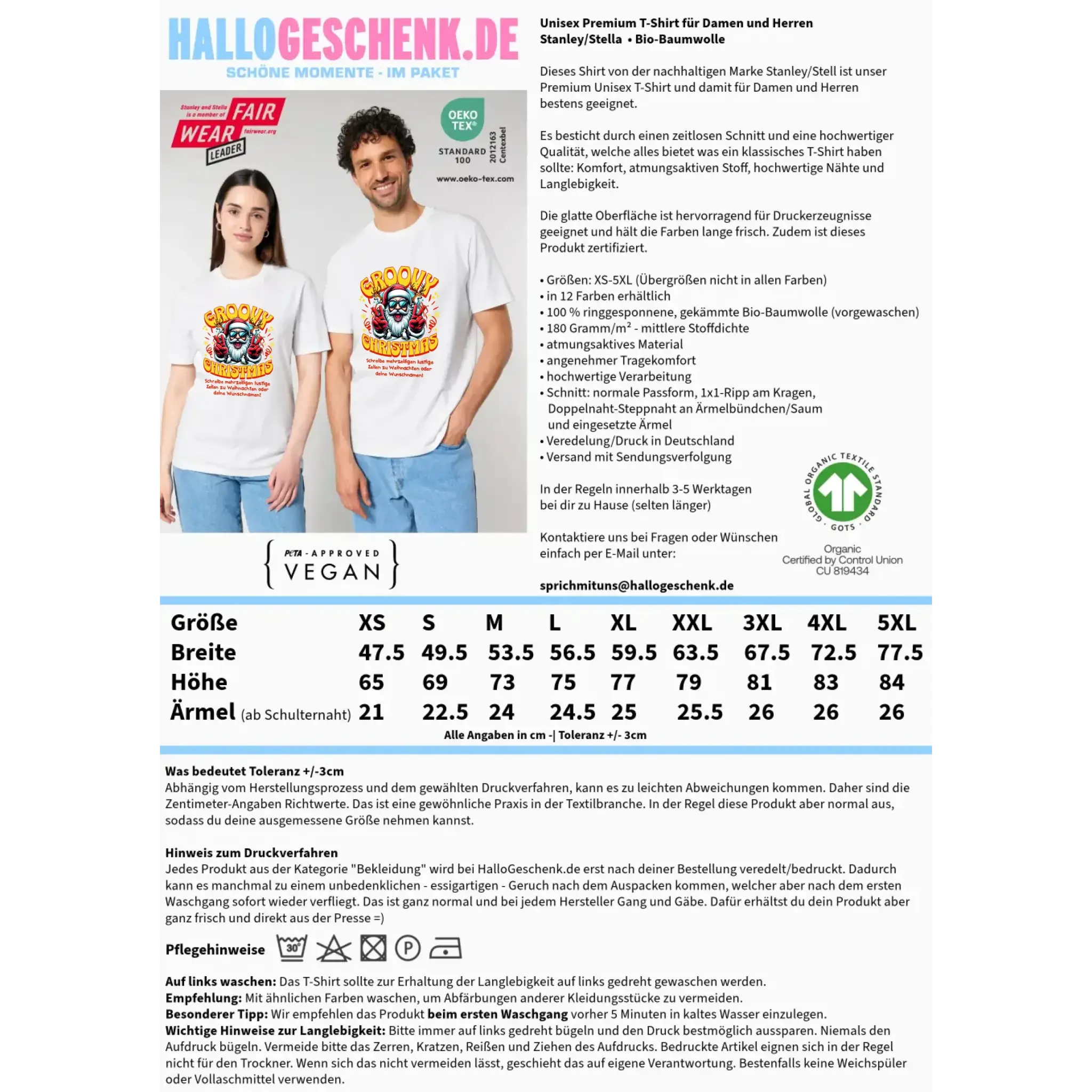 8in1-Kollektion: Groovy Christmas + Wunschtext • personalisiert • diverse Artikel • X-Mas