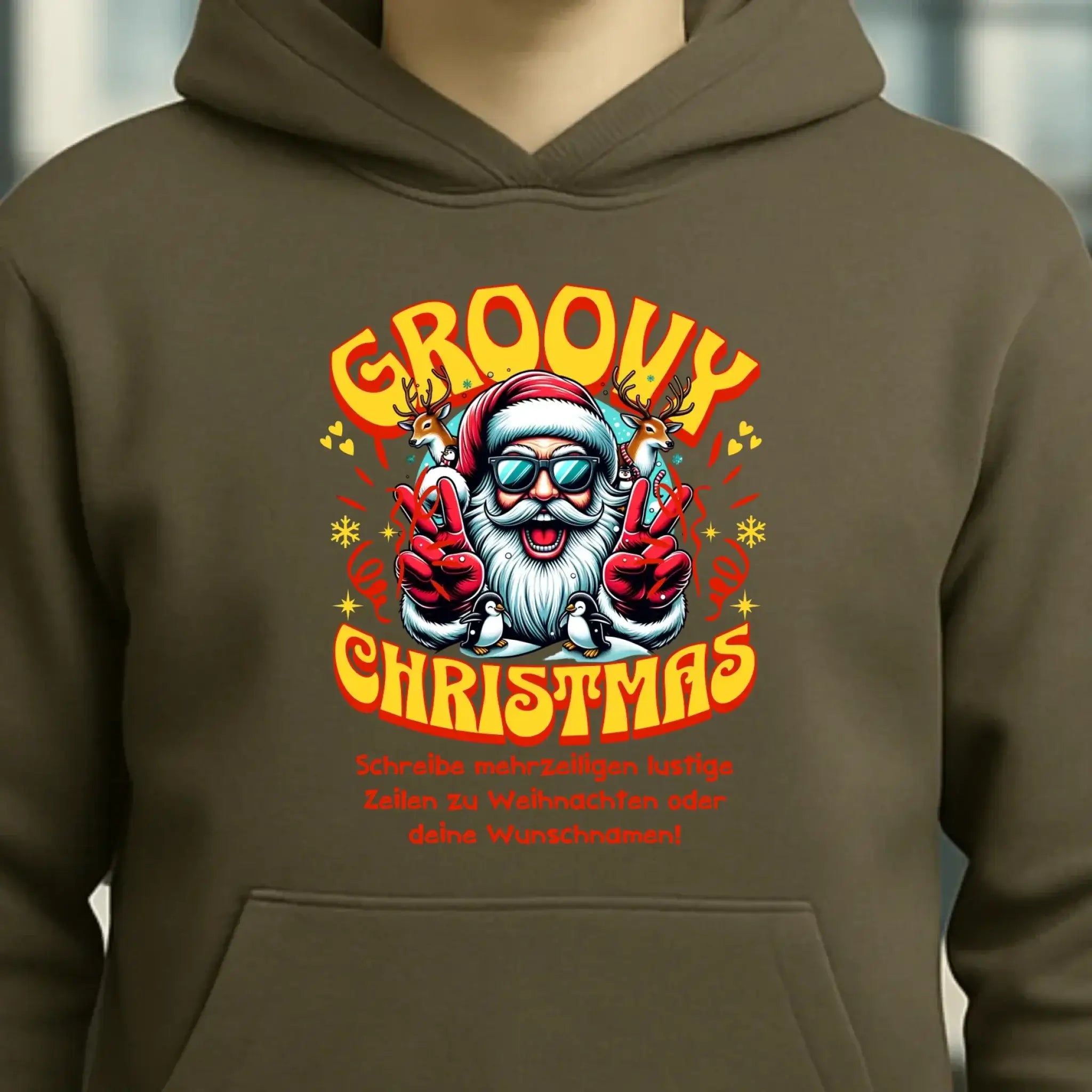 8in1-Kollektion: Groovy Christmas + Wunschtext • personalisiert • diverse Artikel • X-Mas