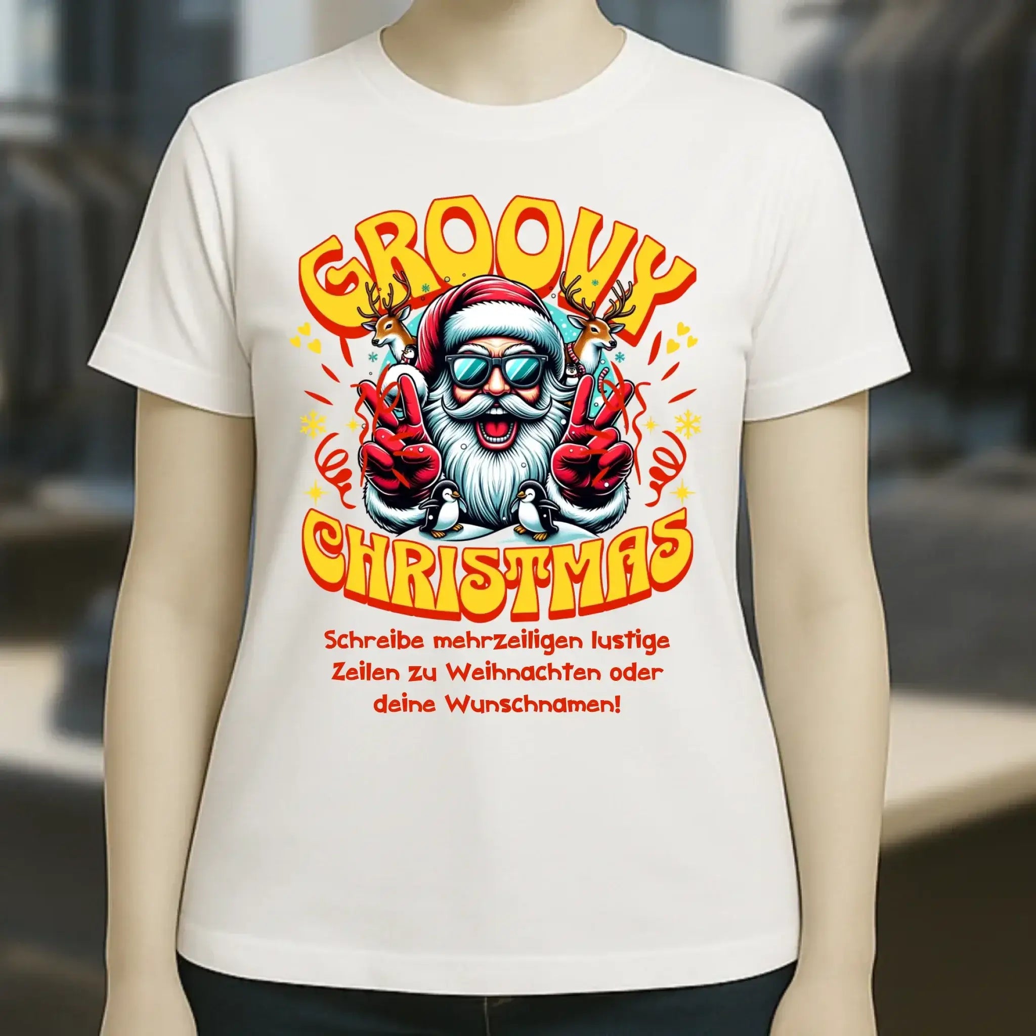 8in1-Kollektion: Groovy Christmas + Wunschtext • personalisiert • diverse Artikel • X-Mas