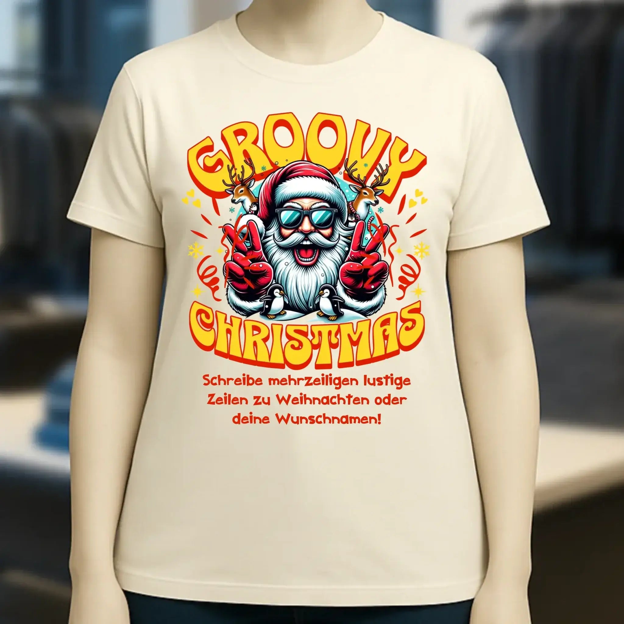 8in1-Kollektion: Groovy Christmas + Wunschtext • personalisiert • diverse Artikel • X-Mas