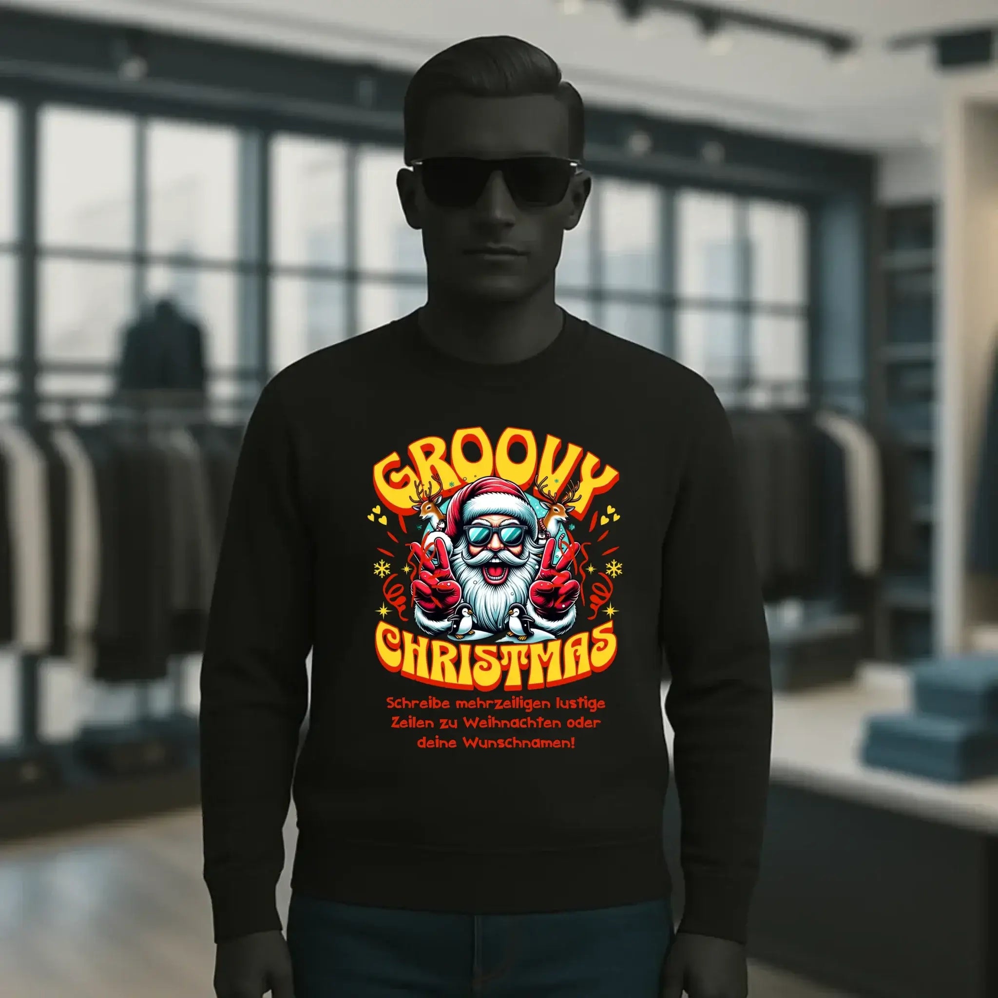 8in1-Kollektion: Groovy Christmas + Wunschtext • personalisiert • diverse Artikel • X-Mas