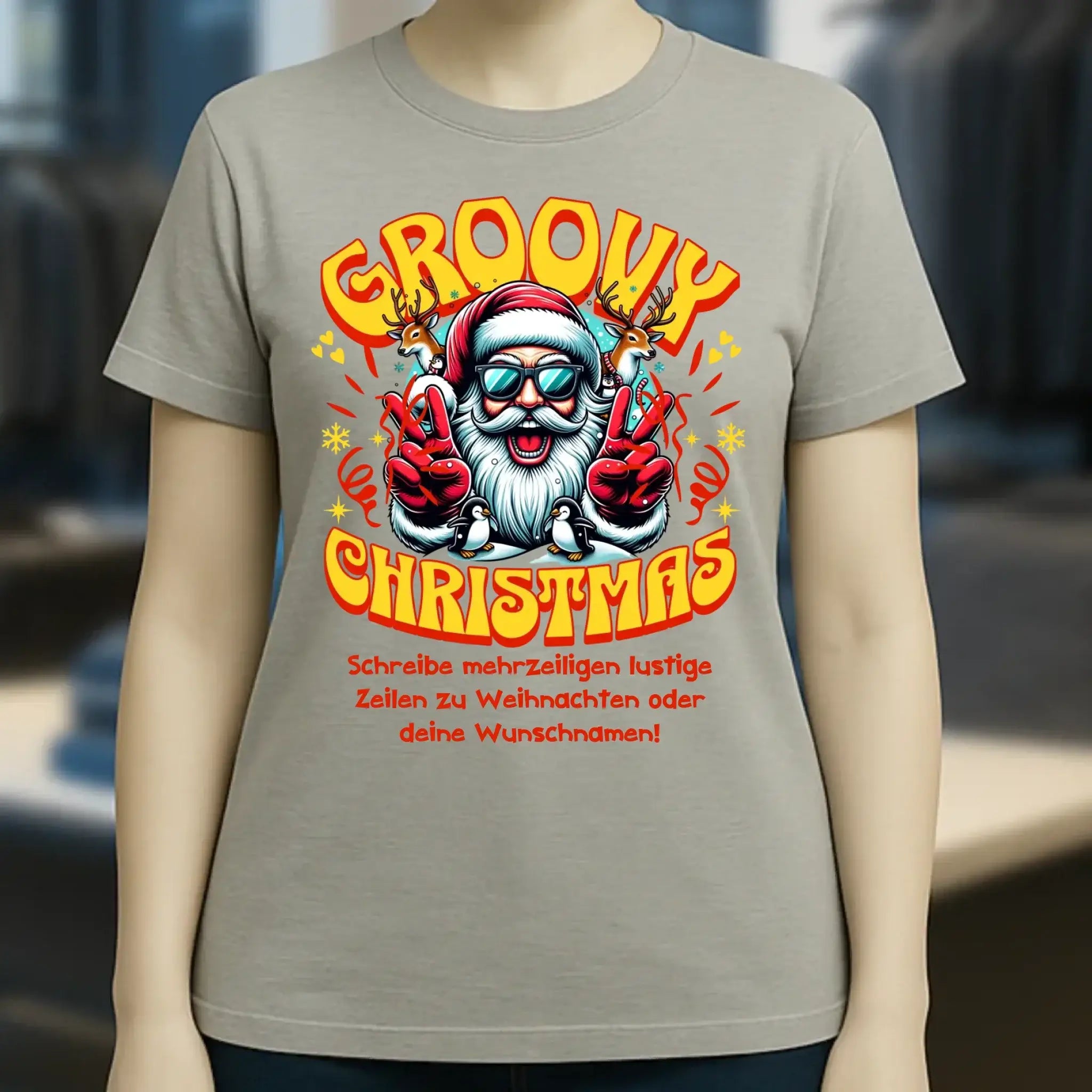 8in1-Kollektion: Groovy Christmas + Wunschtext • personalisiert • diverse Artikel • X-Mas