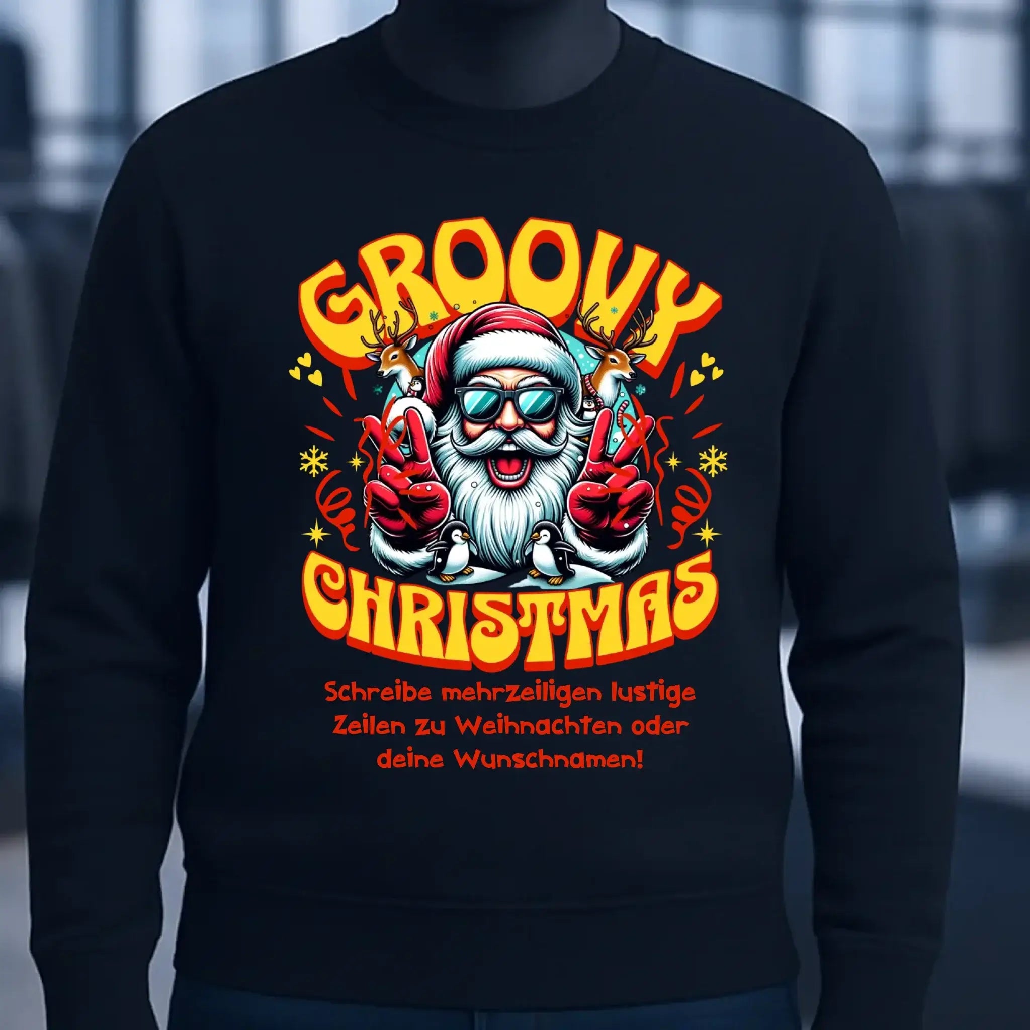 8in1-Kollektion: Groovy Christmas + Wunschtext • personalisiert • diverse Artikel • X-Mas