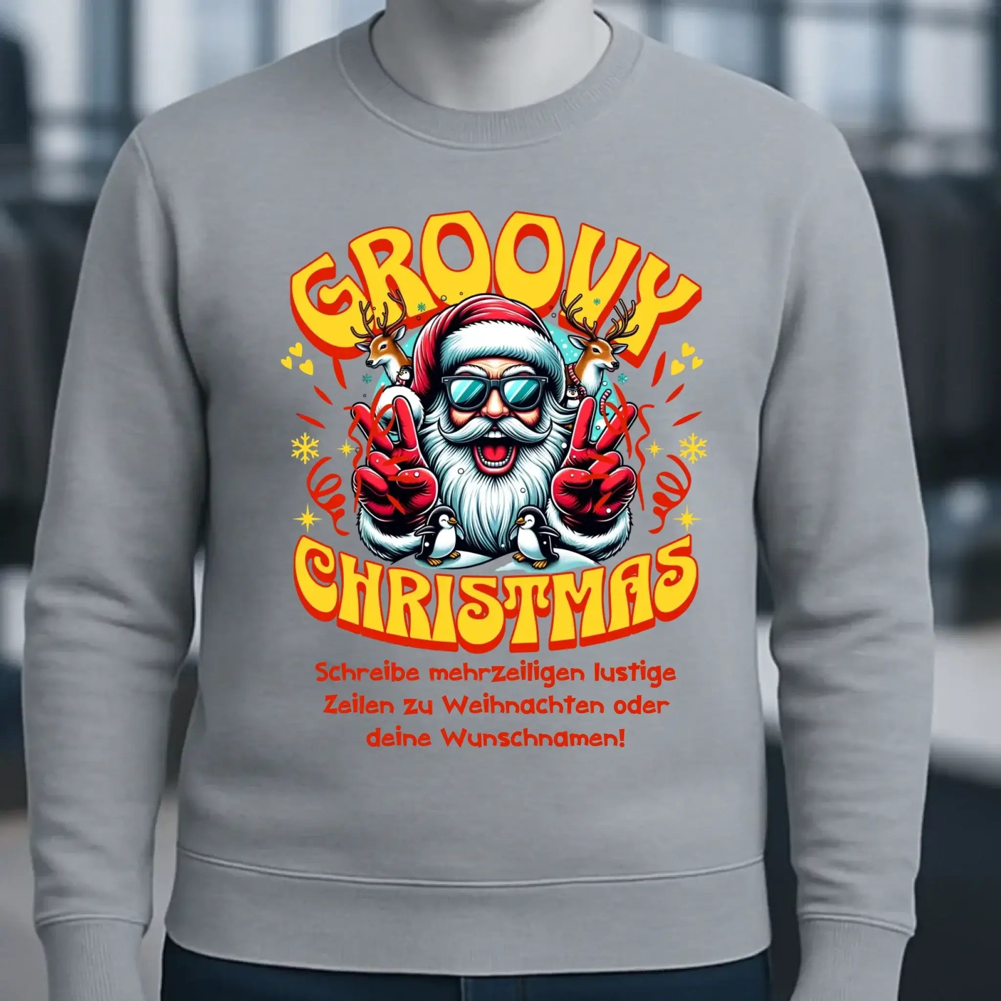 8in1-Kollektion: Groovy Christmas + Wunschtext • personalisiert • diverse Artikel • X-Mas