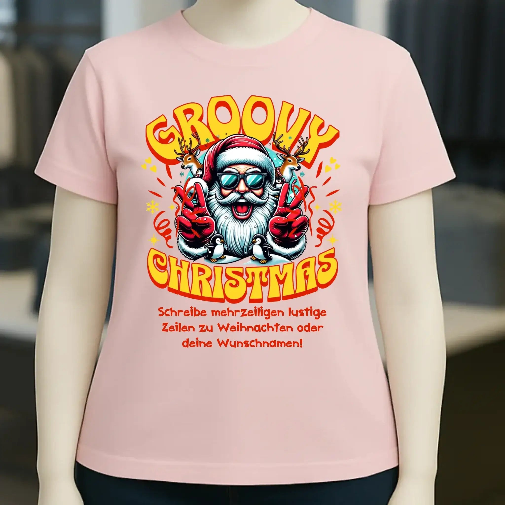 8in1-Kollektion: Groovy Christmas + Wunschtext • personalisiert • diverse Artikel • X-Mas