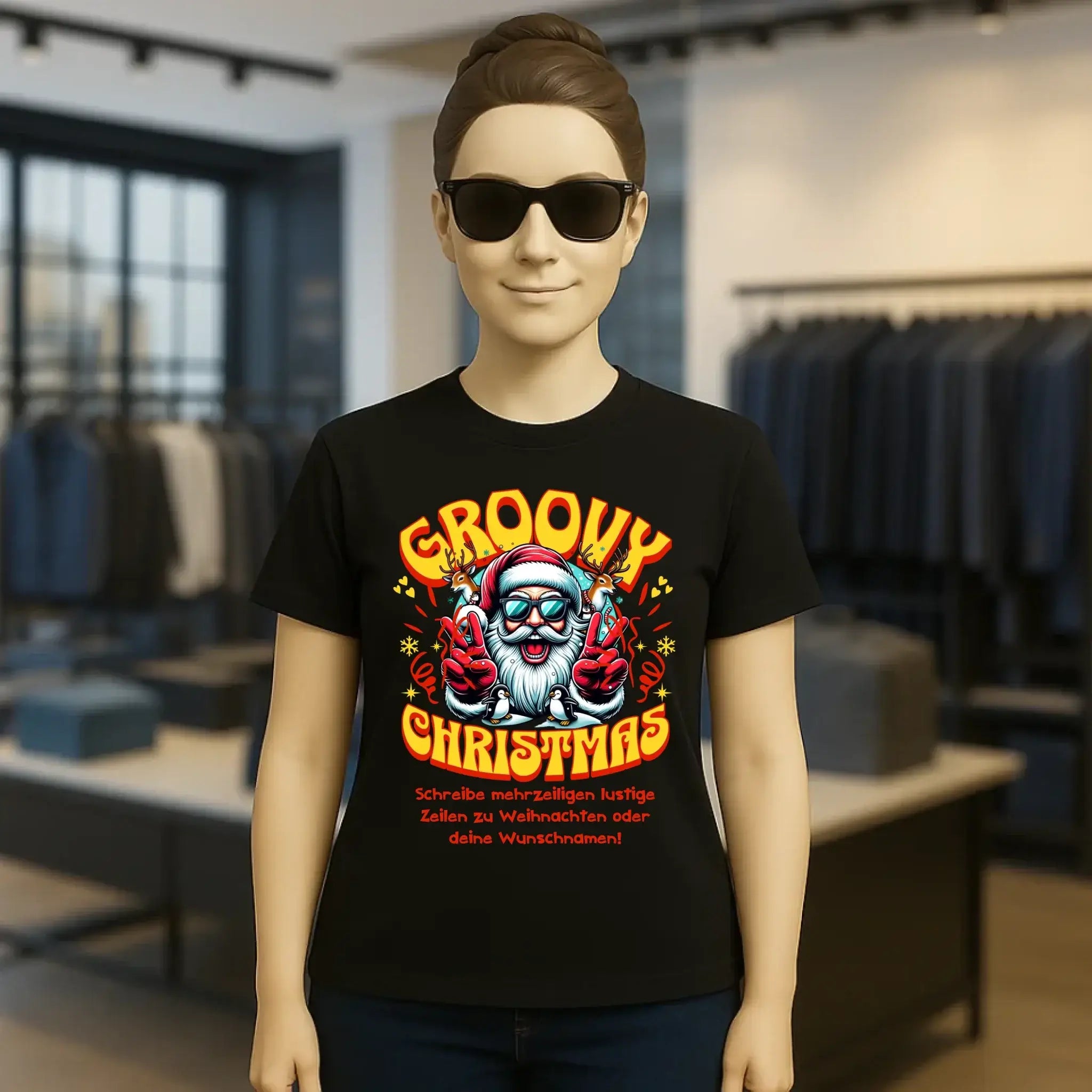 8in1-Kollektion: Groovy Christmas + Wunschtext • personalisiert • diverse Artikel • X-Mas
