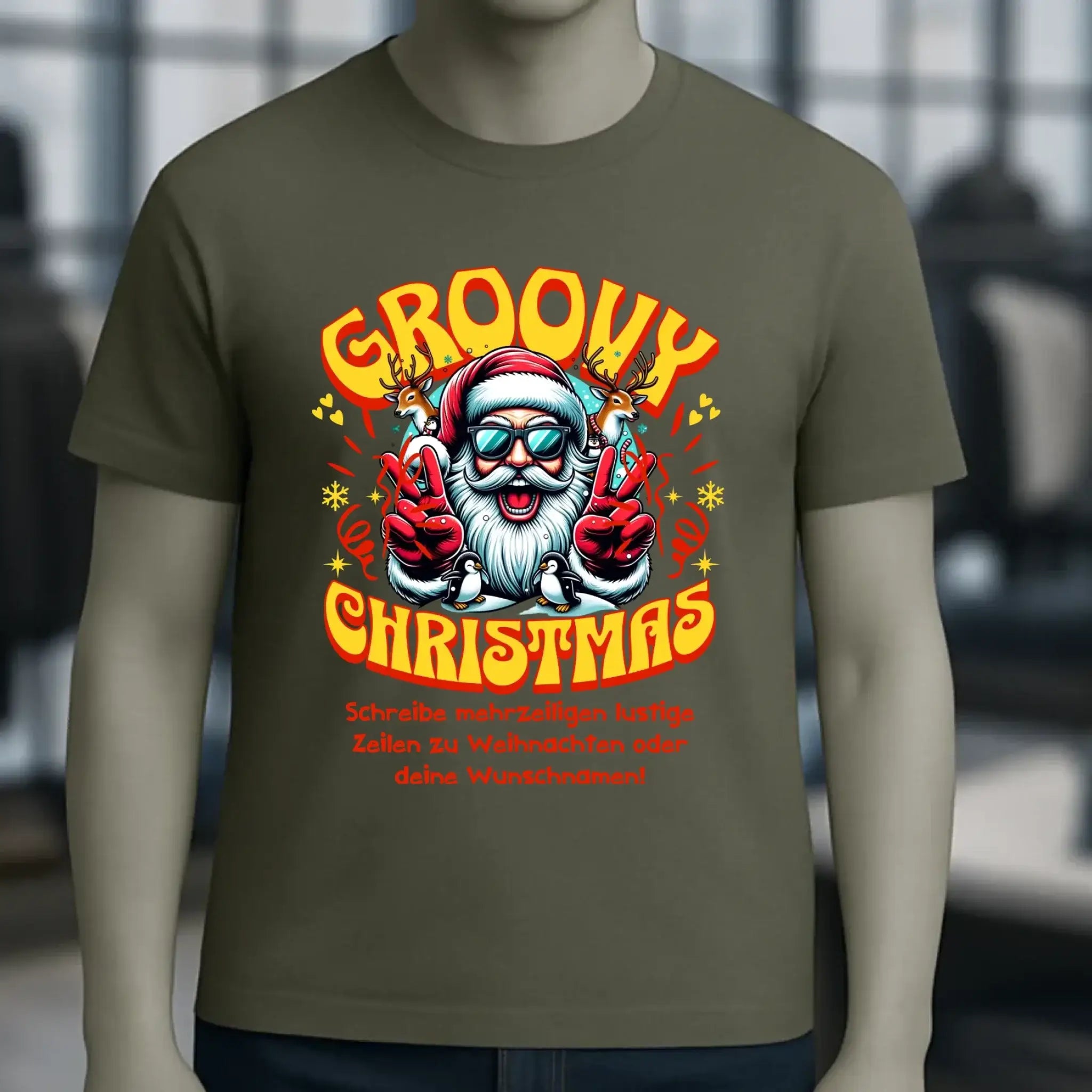 8in1-Kollektion: Groovy Christmas + Wunschtext • personalisiert • diverse Artikel • X-Mas
