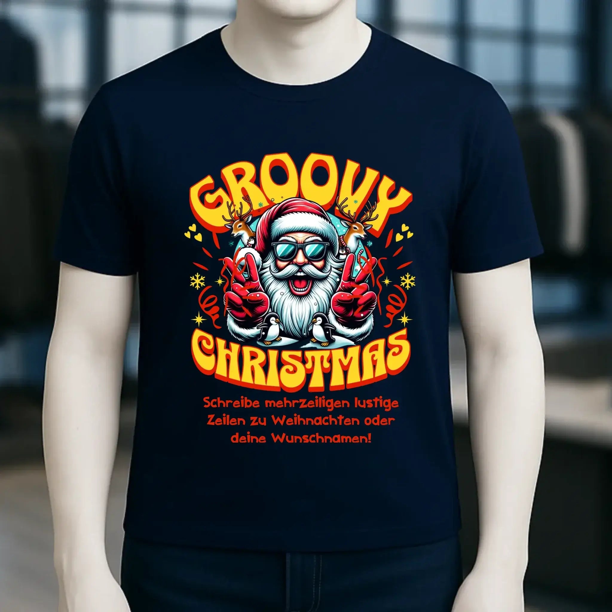 8in1-Kollektion: Groovy Christmas + Wunschtext • personalisiert • diverse Artikel • X-Mas