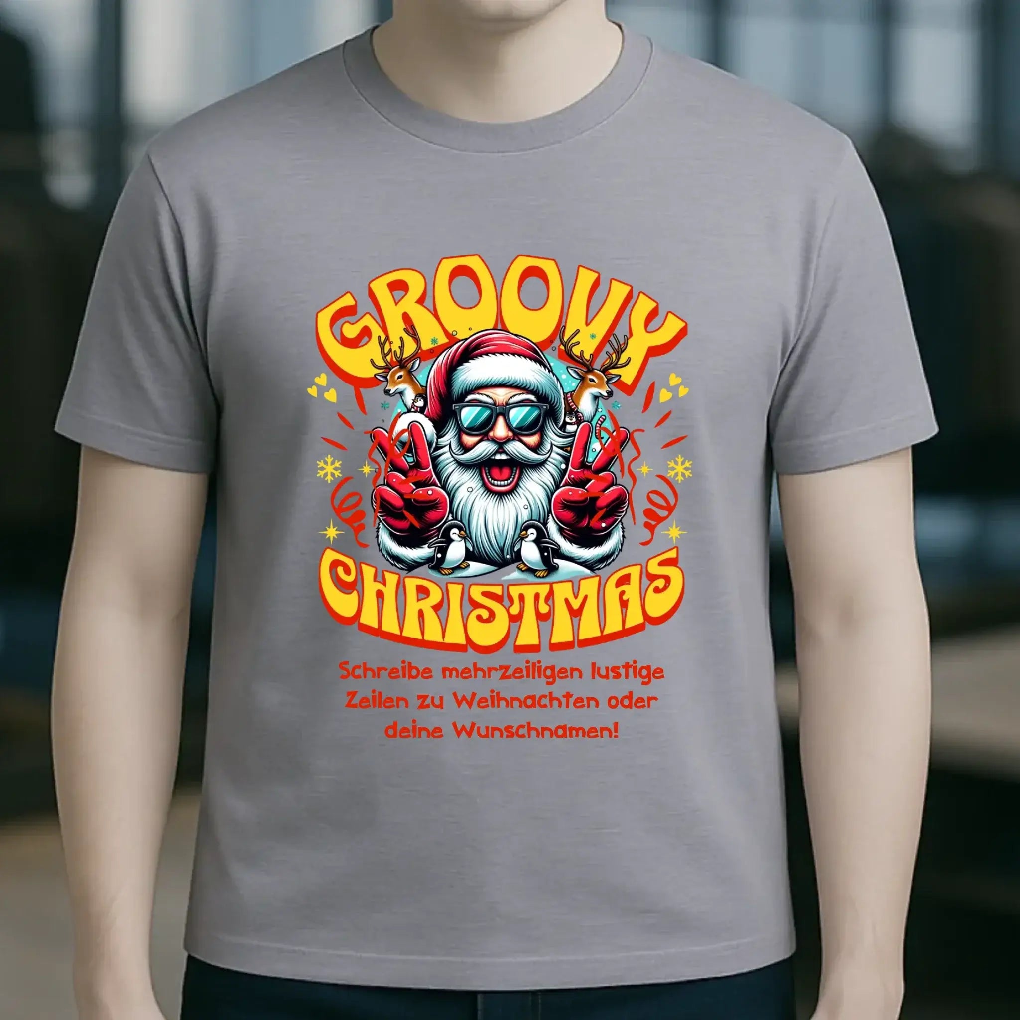 8in1-Kollektion: Groovy Christmas + Wunschtext • personalisiert • diverse Artikel • X-Mas