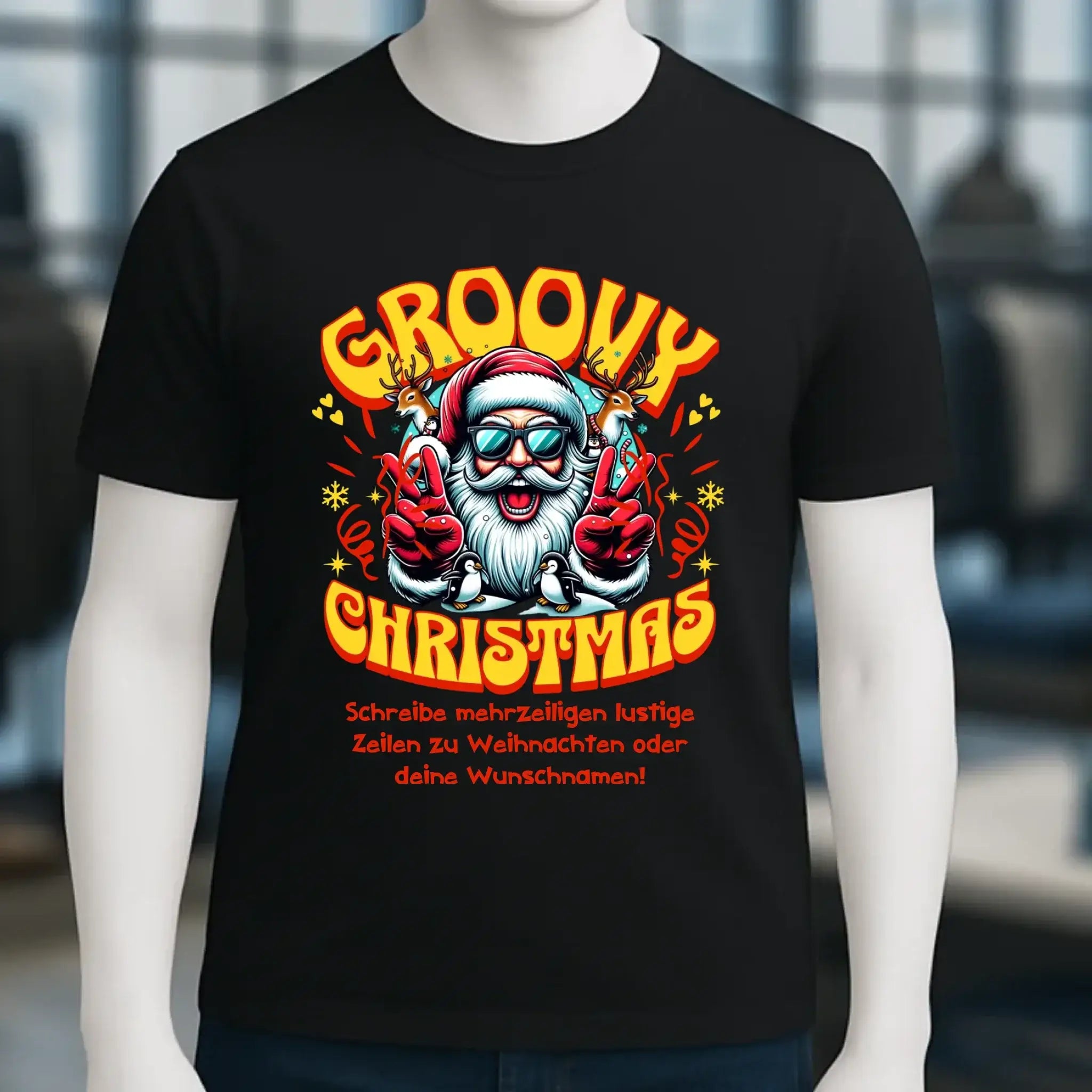 8in1-Kollektion: Groovy Christmas + Wunschtext • personalisiert • diverse Artikel • X-Mas