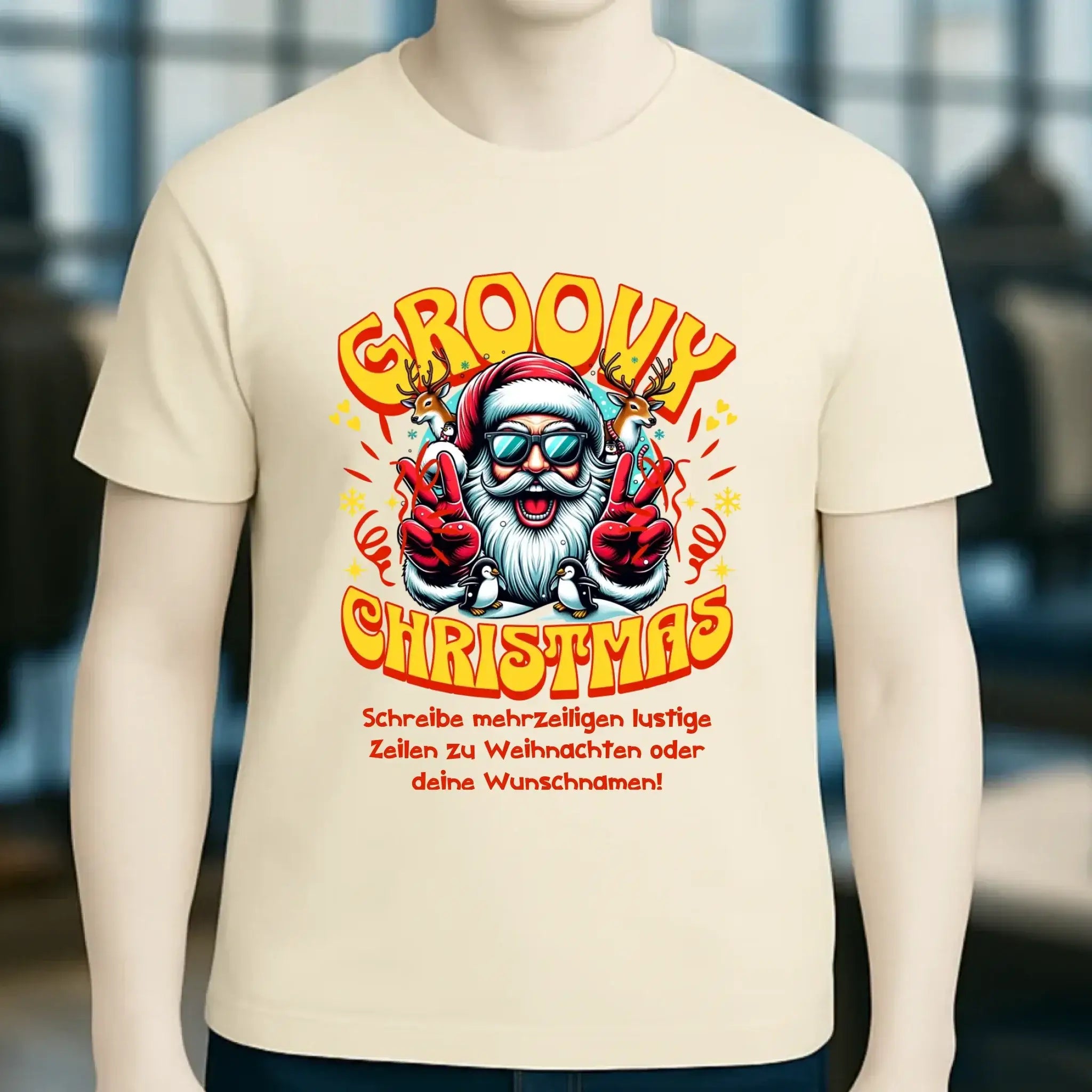 8in1-Kollektion: Groovy Christmas + Wunschtext • personalisiert • diverse Artikel • X-Mas