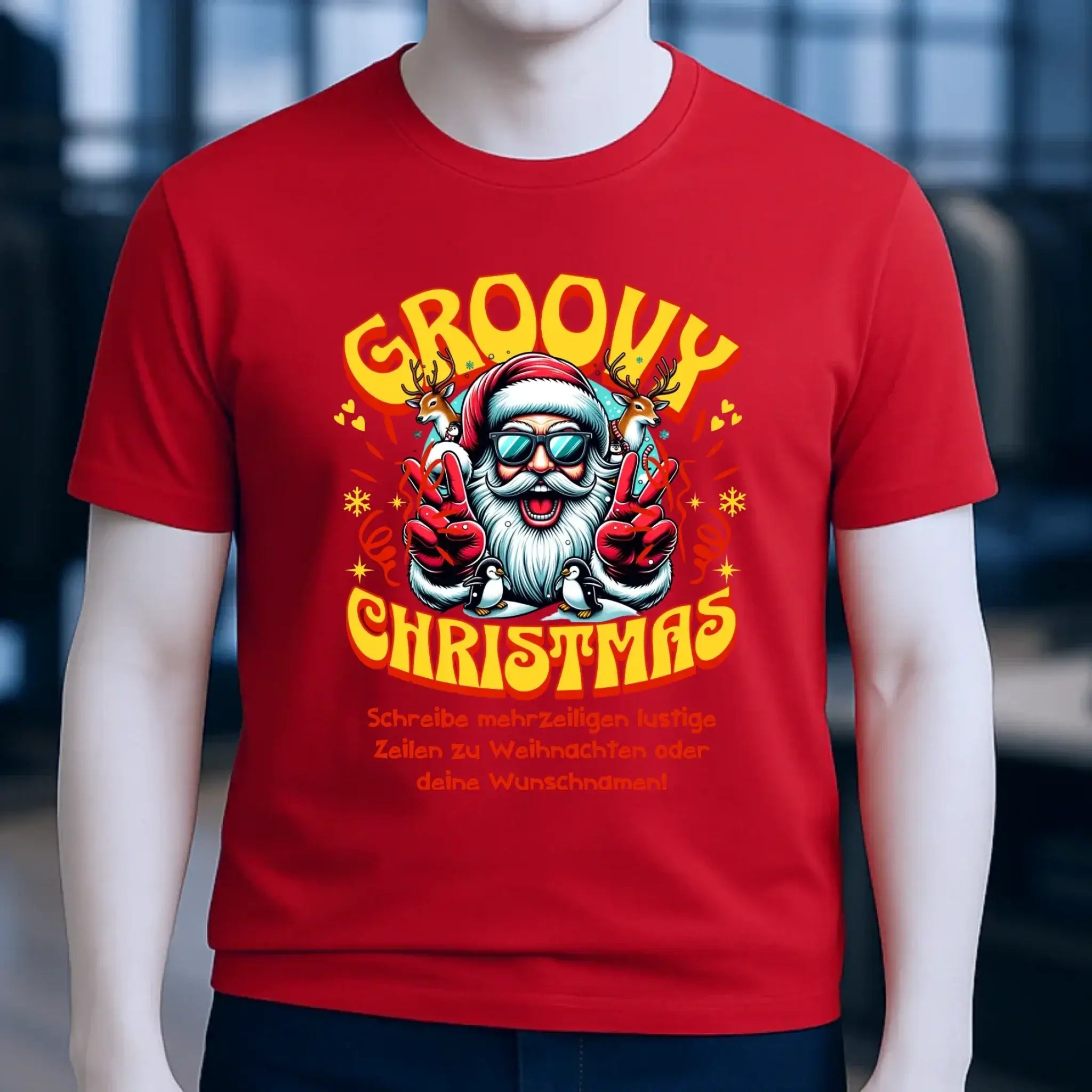 8in1-Kollektion: Groovy Christmas + Wunschtext • personalisiert • diverse Artikel • X-Mas