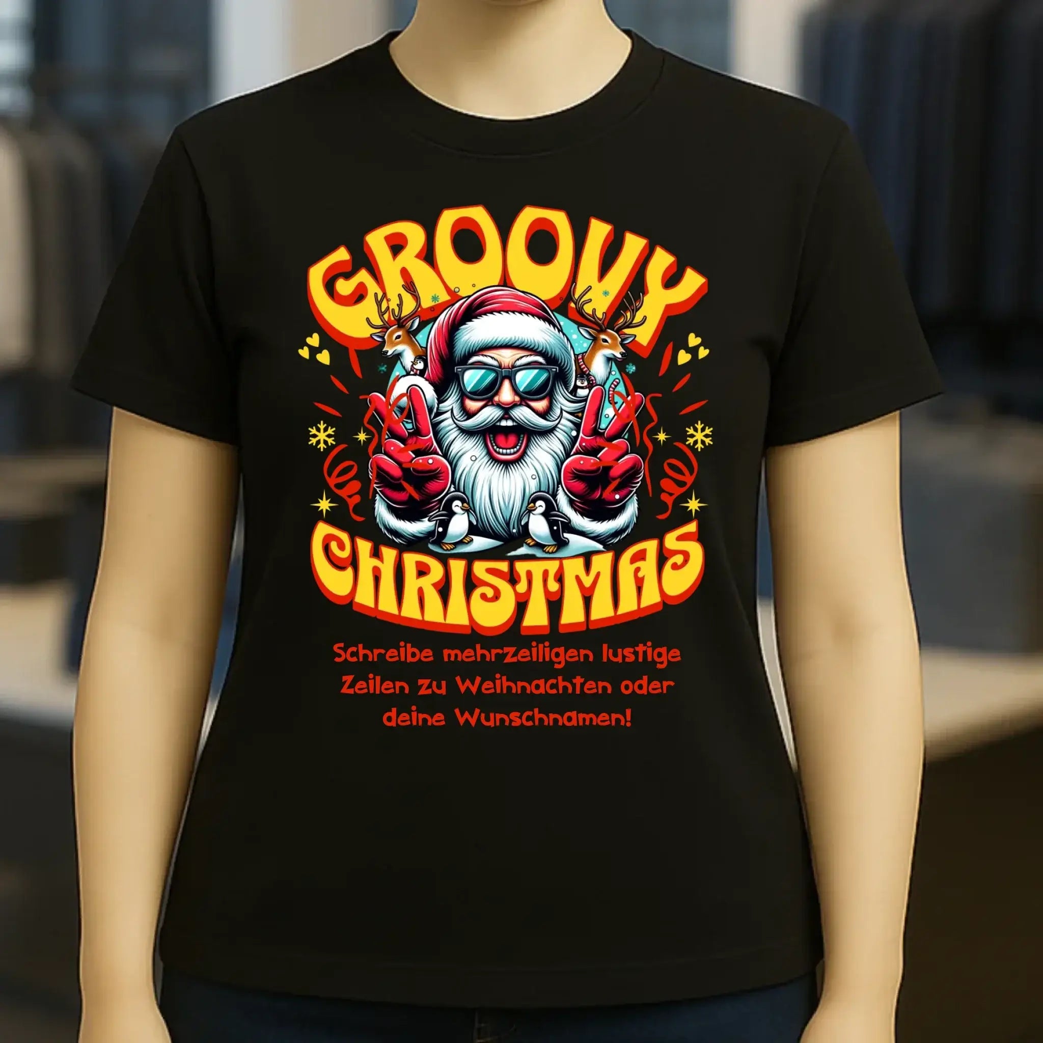 8in1-Kollektion: Groovy Christmas + Wunschtext • personalisiert • diverse Artikel • X-Mas