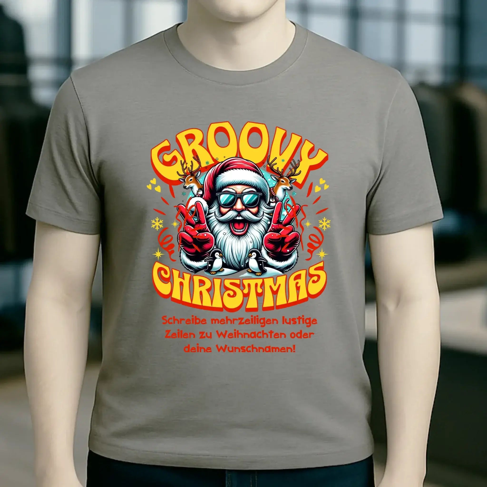 8in1-Kollektion: Groovy Christmas + Wunschtext • personalisiert • diverse Artikel • X-Mas