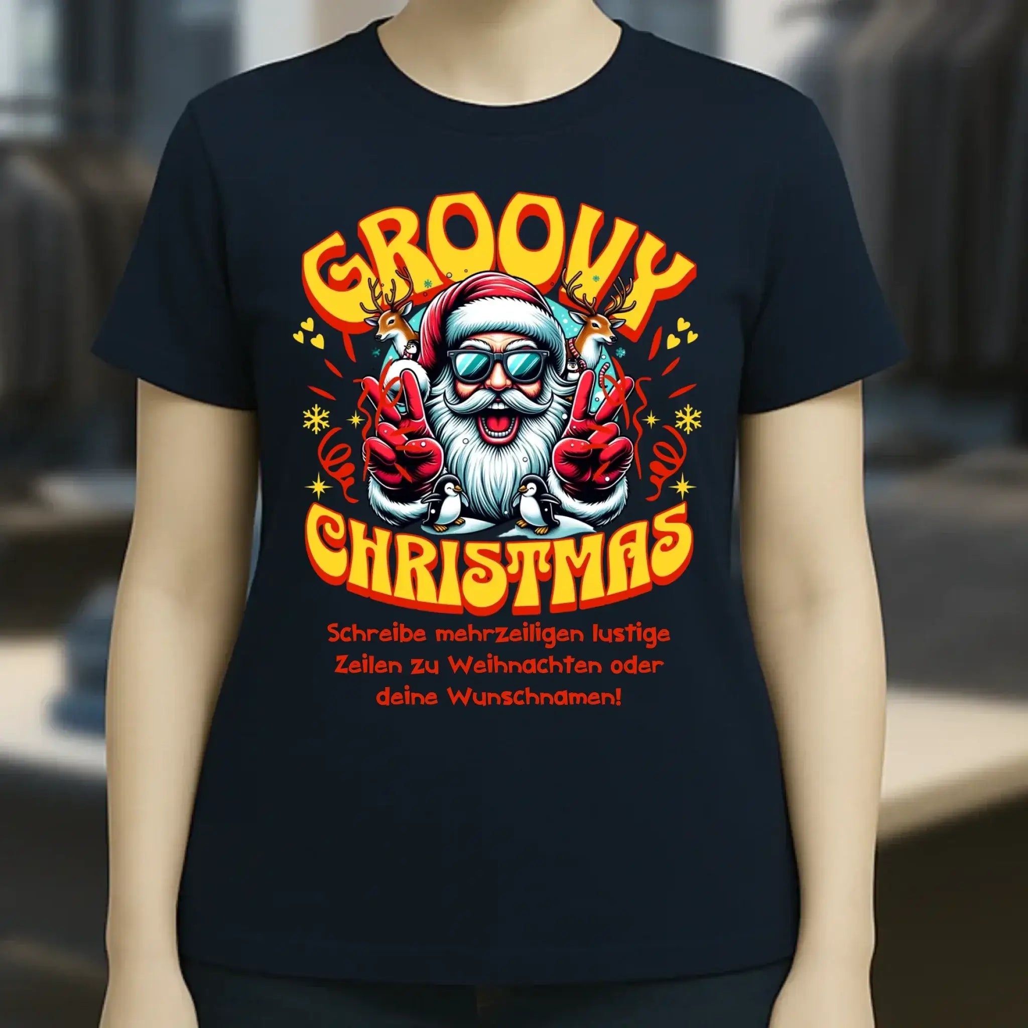 8in1-Kollektion: Groovy Christmas + Wunschtext • personalisiert • diverse Artikel • X-Mas