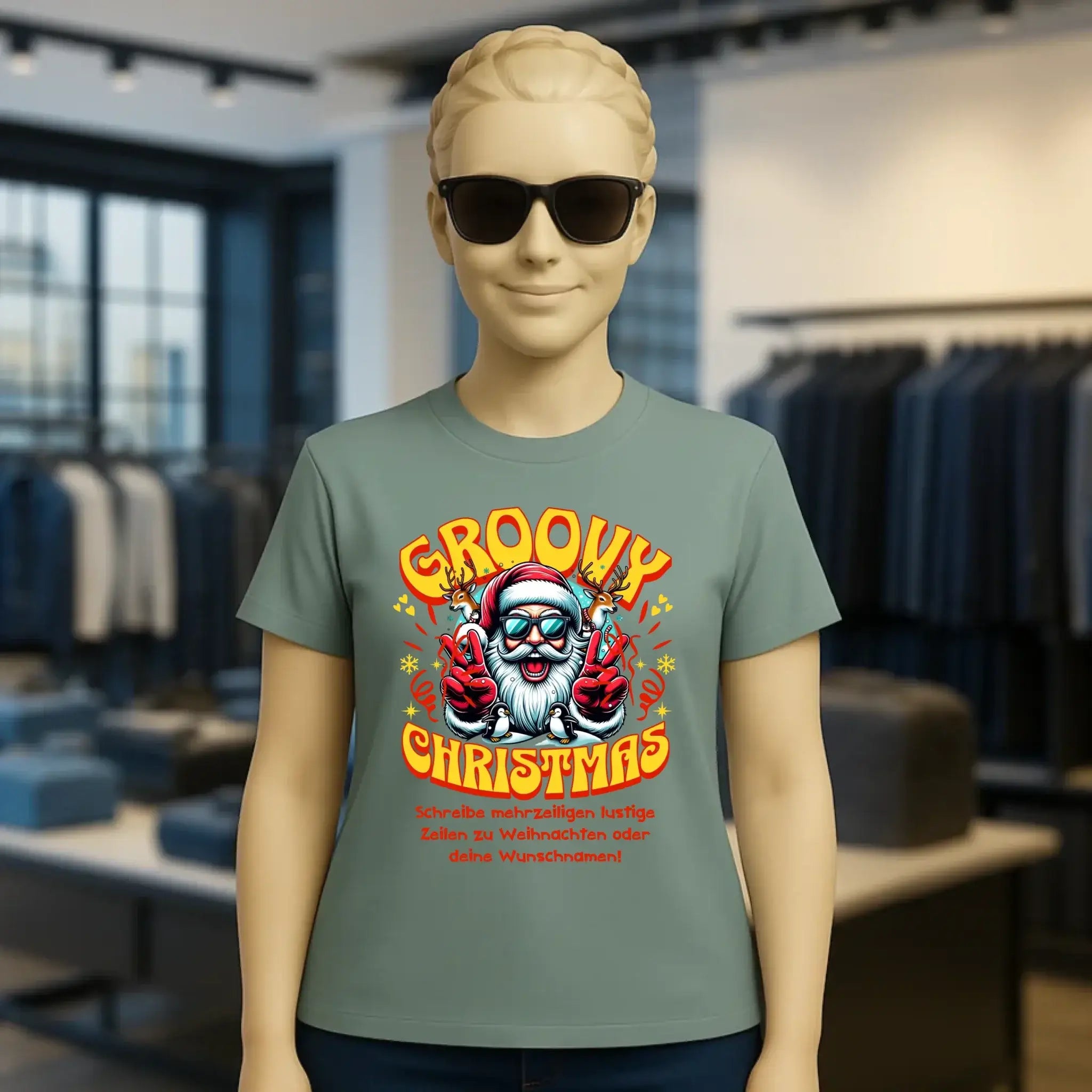 8in1-Kollektion: Groovy Christmas + Wunschtext • personalisiert • diverse Artikel • X-Mas