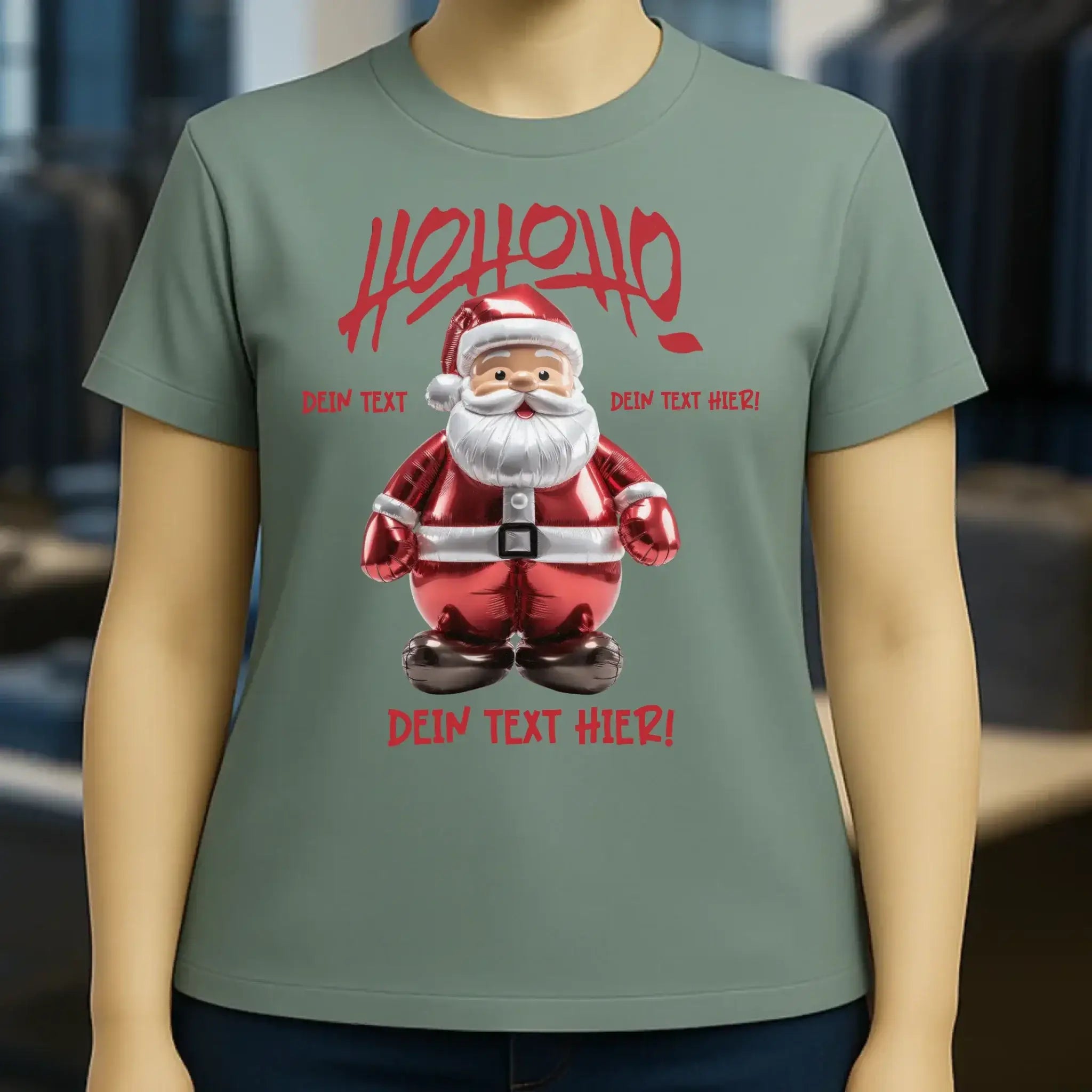 8in1-Kollektion: Ho ho ho Santa X-Mas Weihnachten + Wunschtext • personalisiert • diverse Artikel