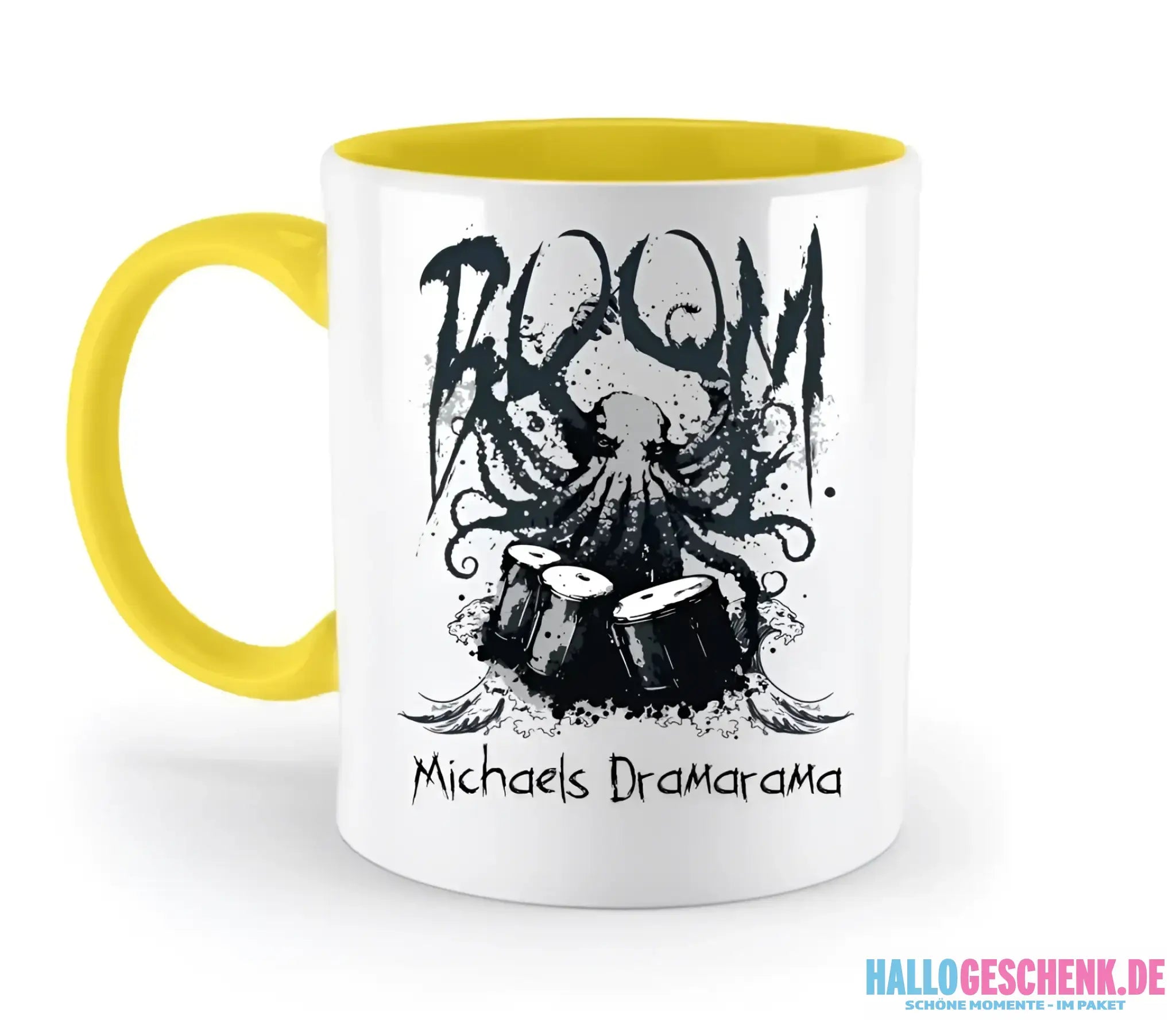 8in1-Kollektion: I CAN & I WILL + Wunschtext • personalisiert • diverse Artikel - zweifarbige Tasse
