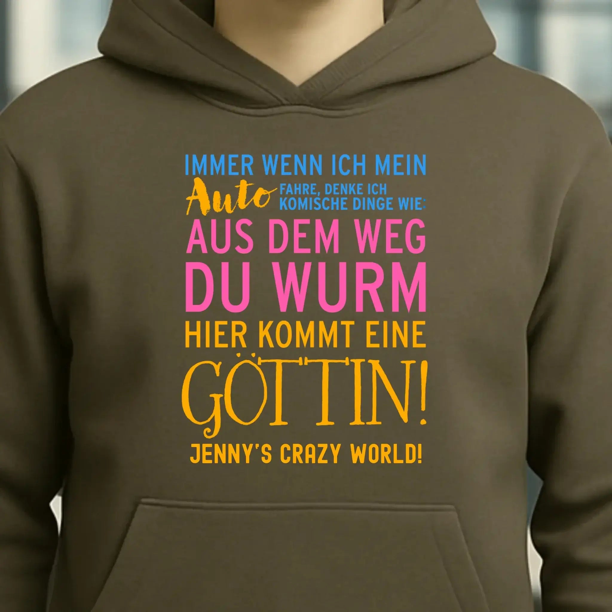 8in1-Kollektion: Immer wenn ich Auto + Wunschtext • Göttin • personalisiert • diverse Artikel