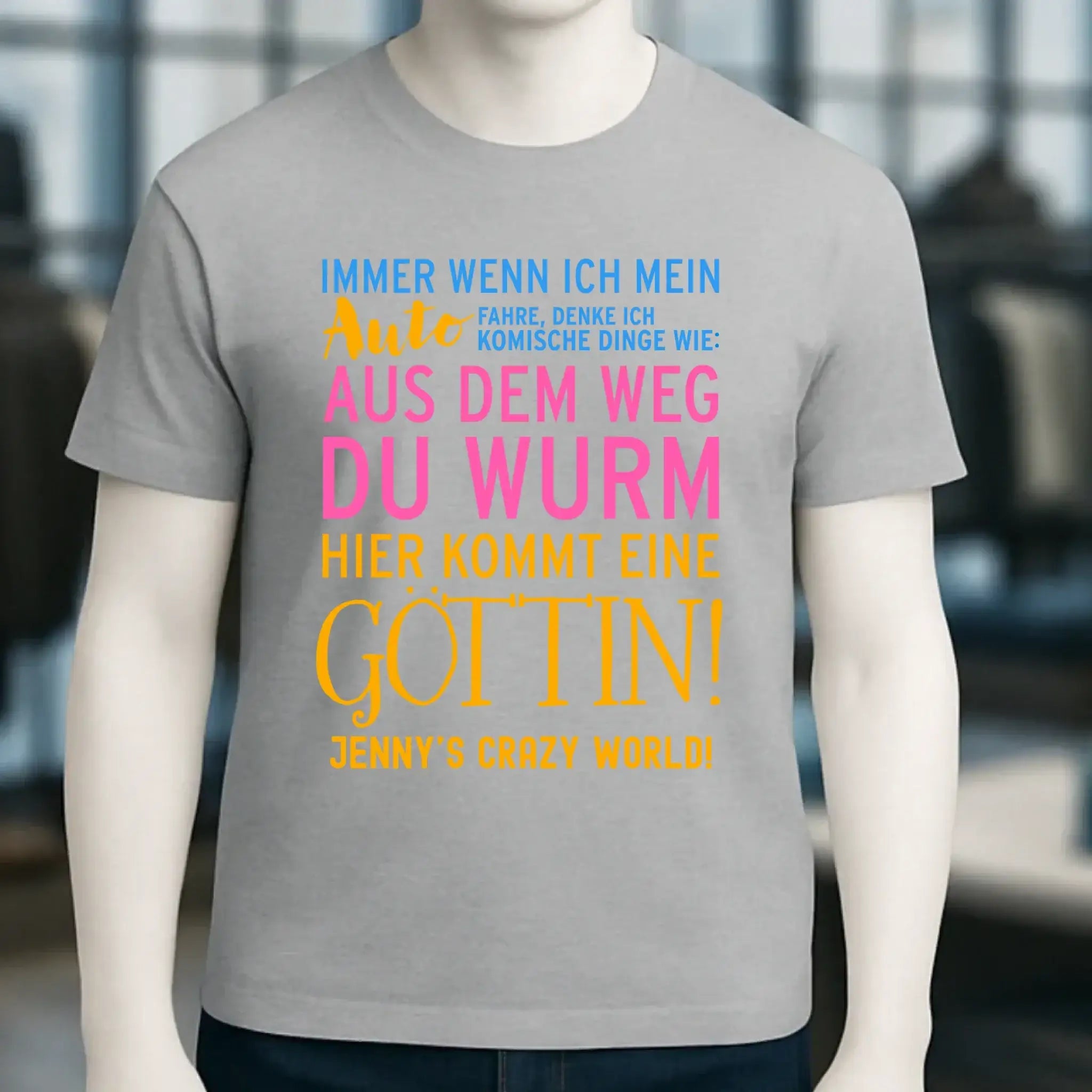 8in1-Kollektion: Immer wenn ich Auto + Wunschtext • Göttin • personalisiert • diverse Artikel