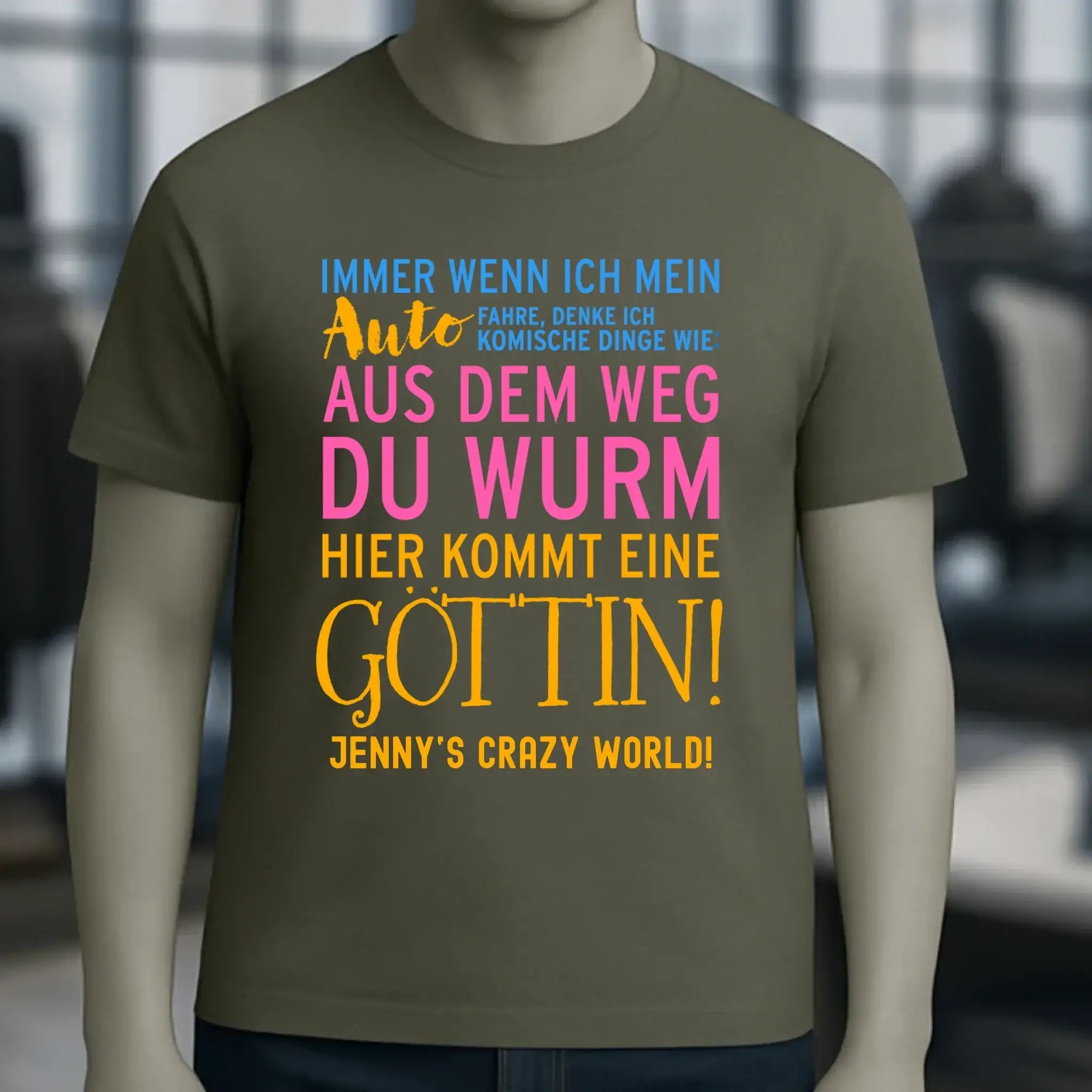 8in1-Kollektion: Immer wenn ich Auto + Wunschtext • Göttin • personalisiert • diverse Artikel