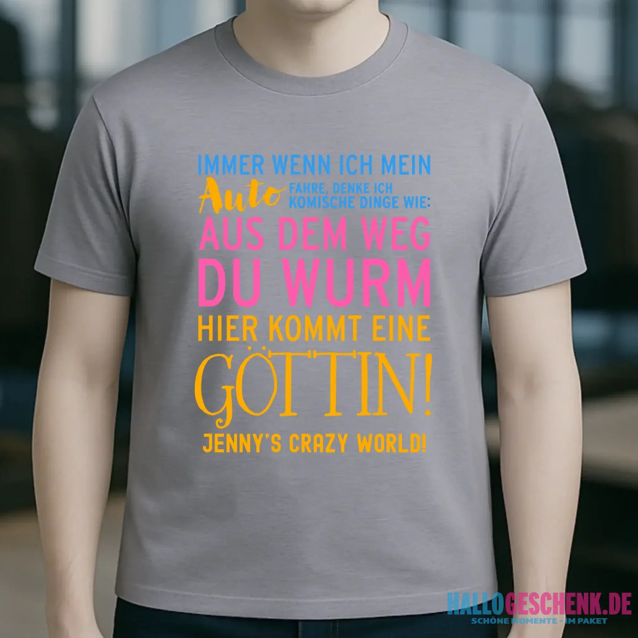 8in1-Kollektion: Immer wenn ich Auto + Wunschtext • Göttin • personalisiert • diverse Artikel