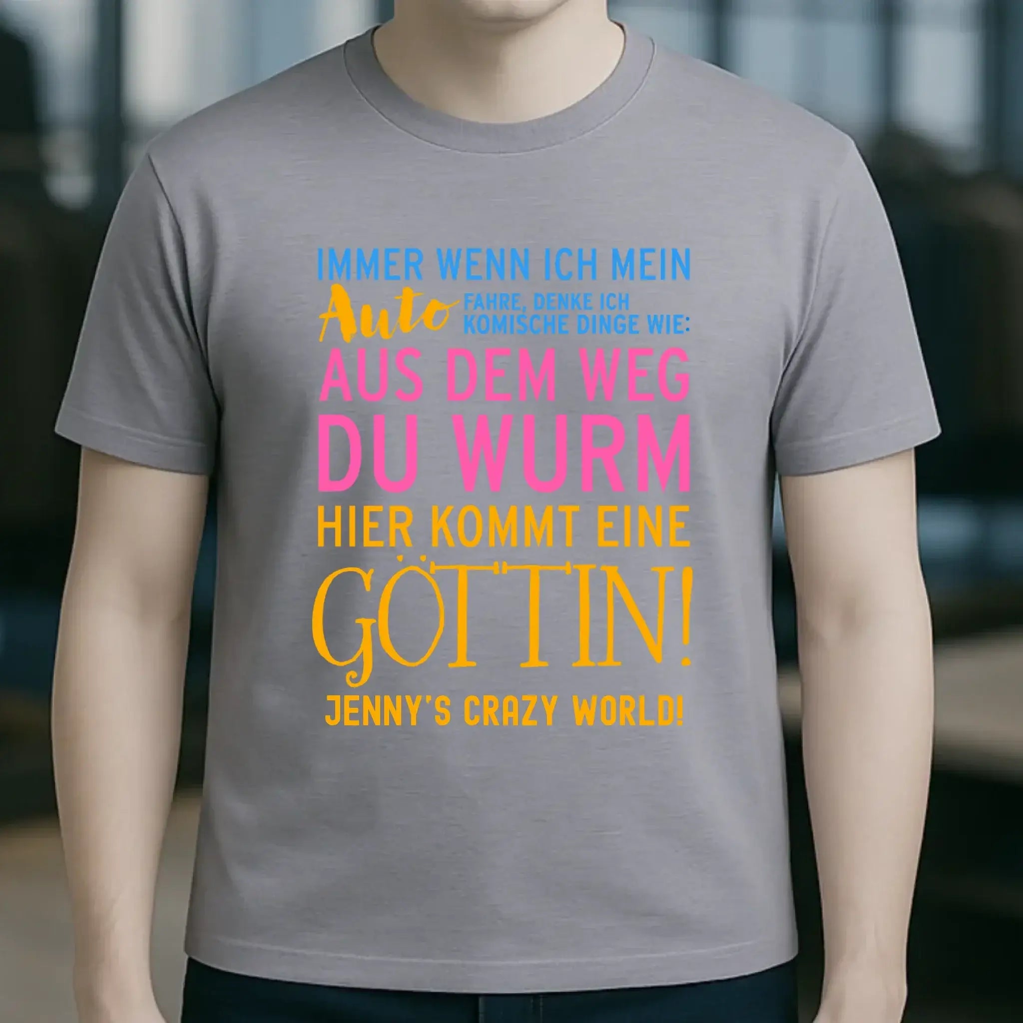 8in1-Kollektion: Immer wenn ich Auto + Wunschtext • Göttin • personalisiert • diverse Artikel