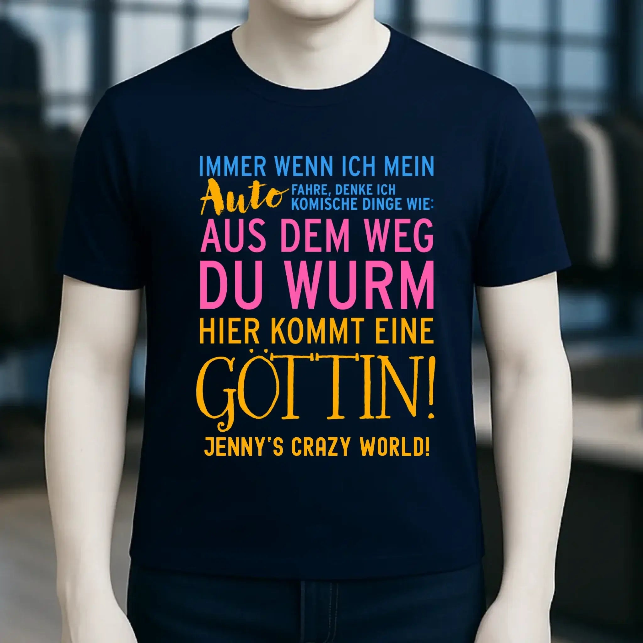 8in1-Kollektion: Immer wenn ich Auto + Wunschtext • Göttin • personalisiert • diverse Artikel