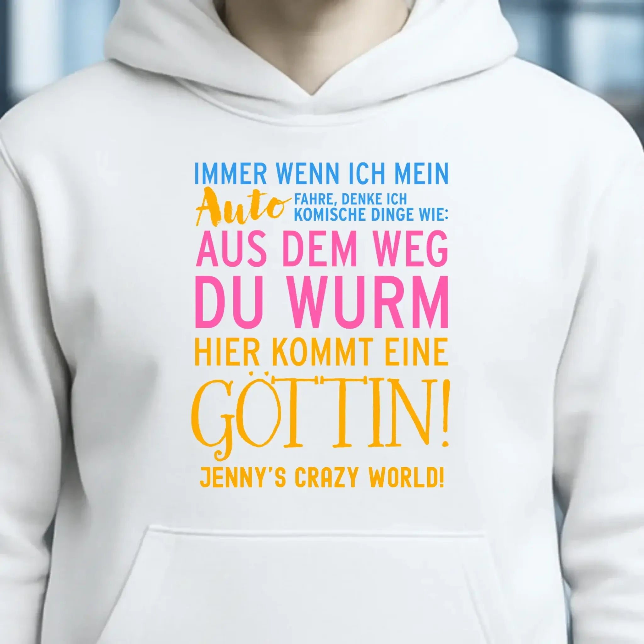 8in1-Kollektion: Immer wenn ich Auto + Wunschtext • Göttin • personalisiert • diverse Artikel