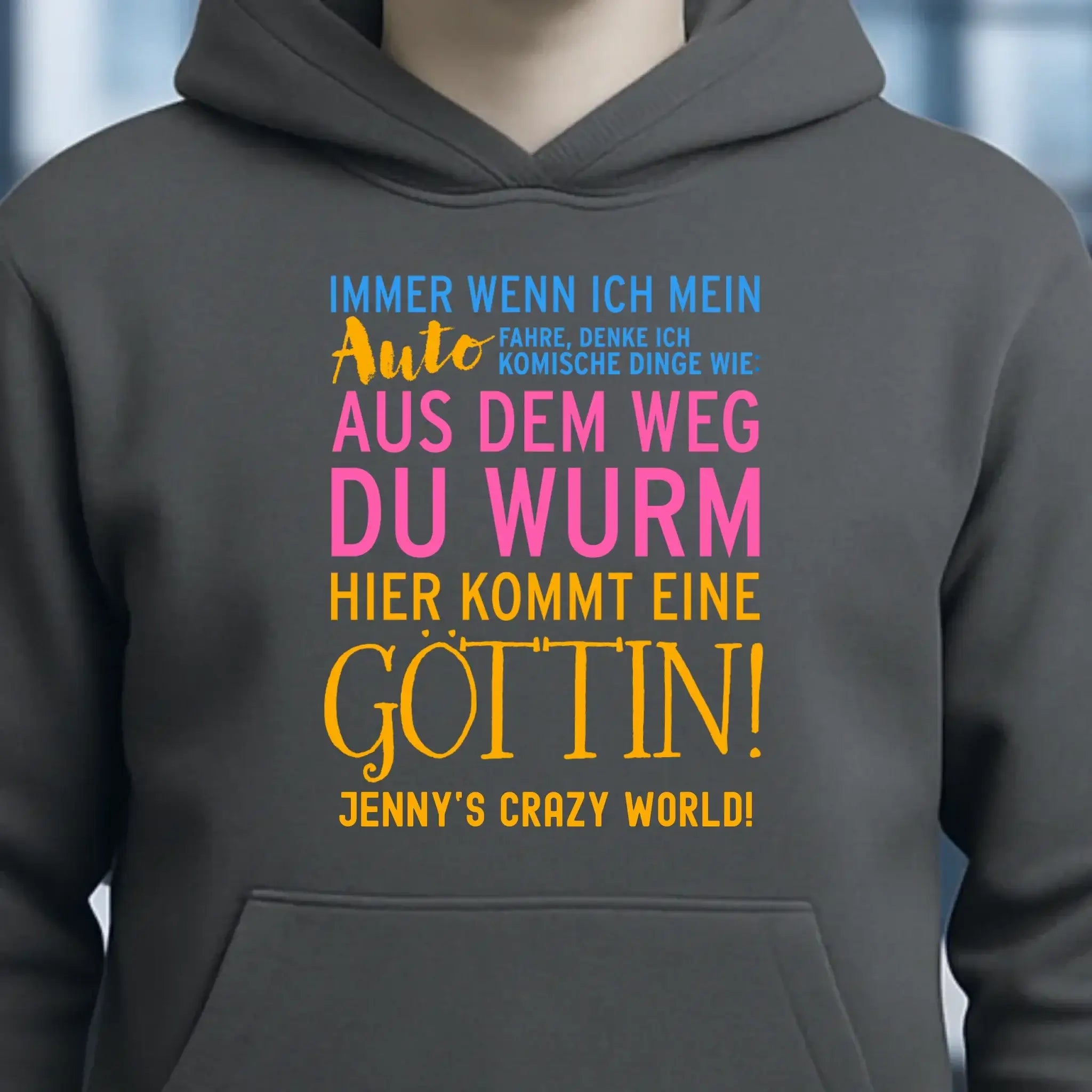 8in1-Kollektion: Immer wenn ich Auto + Wunschtext • Göttin • personalisiert • diverse Artikel