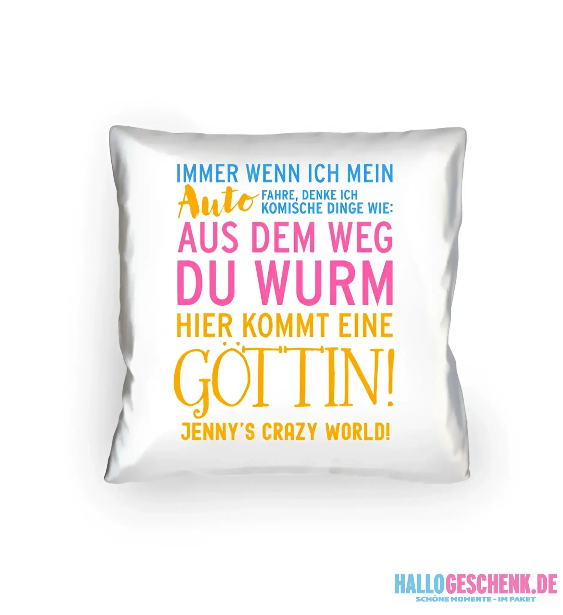 8in1-Kollektion: Immer wenn ich Auto + Wunschtext • Göttin • personalisiert • diverse Artikel