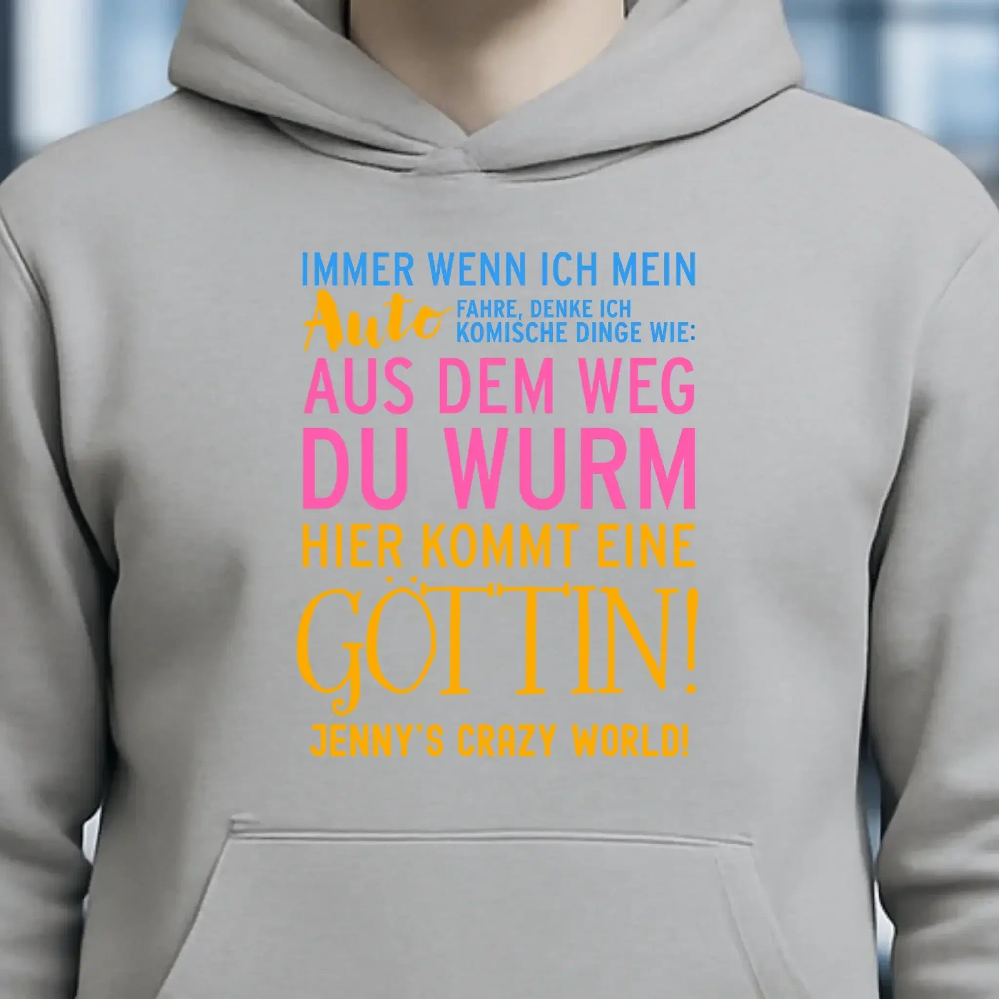 8in1-Kollektion: Immer wenn ich Auto + Wunschtext • Göttin • personalisiert • diverse Artikel