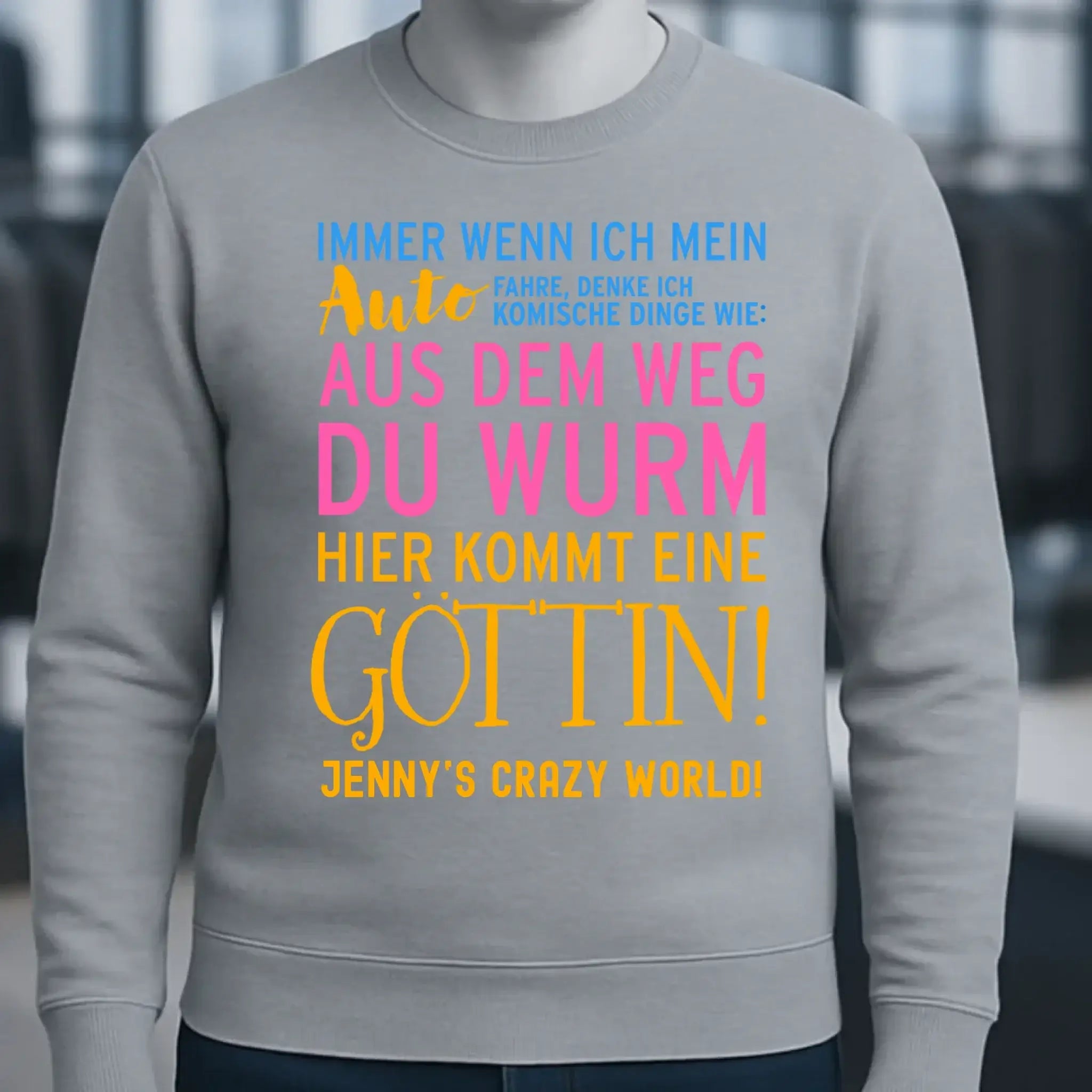 8in1-Kollektion: Immer wenn ich Auto + Wunschtext • Göttin • personalisiert • diverse Artikel