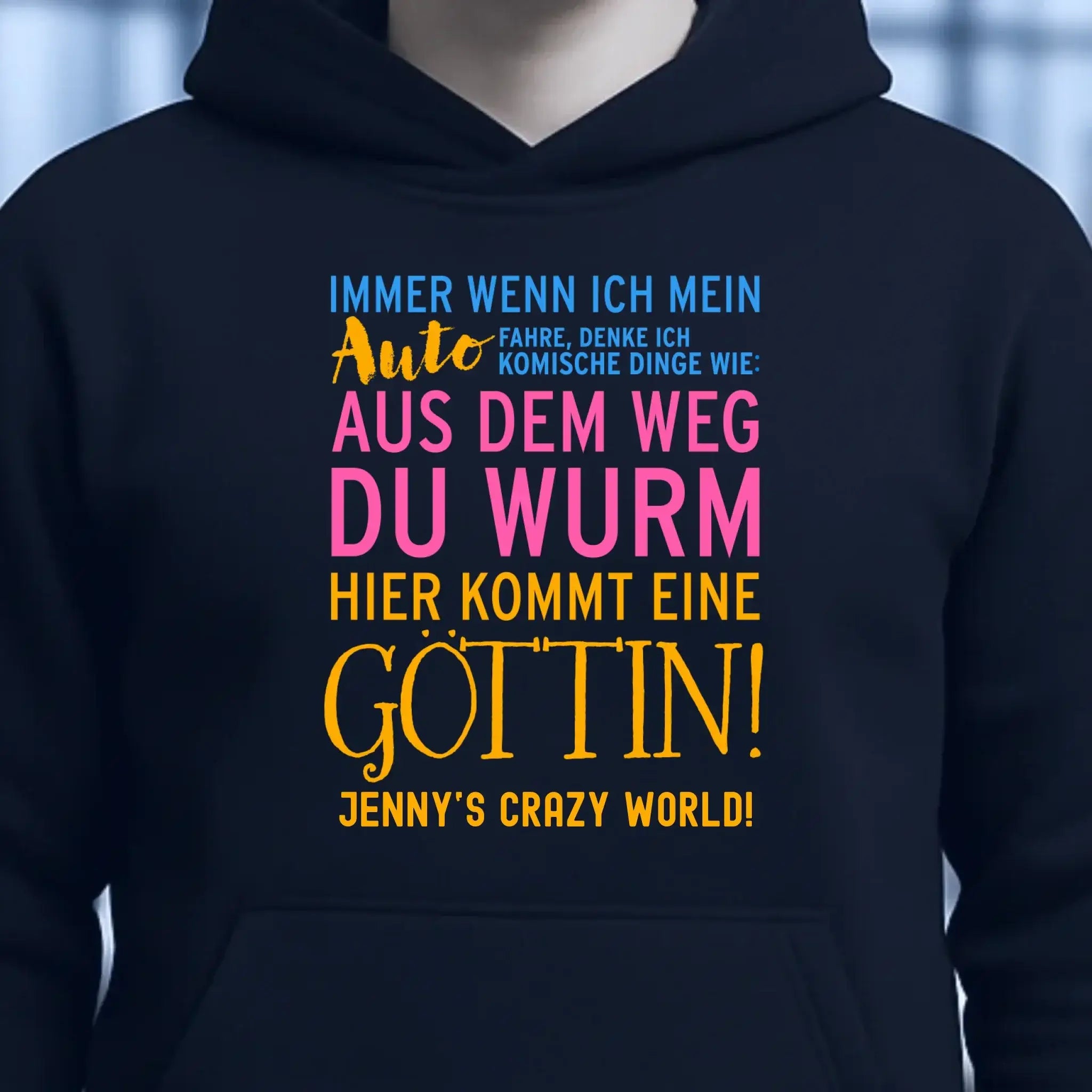 8in1-Kollektion: Immer wenn ich Auto + Wunschtext • Göttin • personalisiert • diverse Artikel