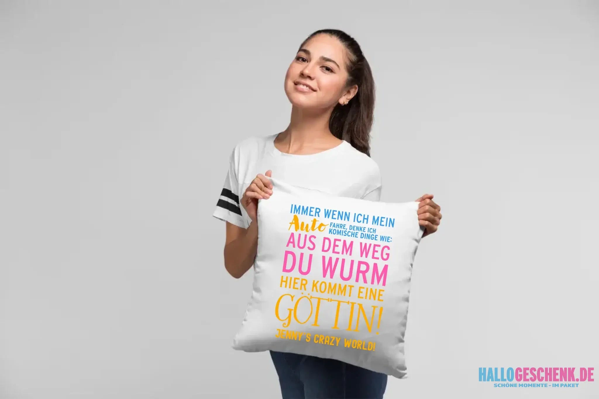 8in1-Kollektion: Immer wenn ich Auto + Wunschtext • Göttin • personalisiert • diverse Artikel
