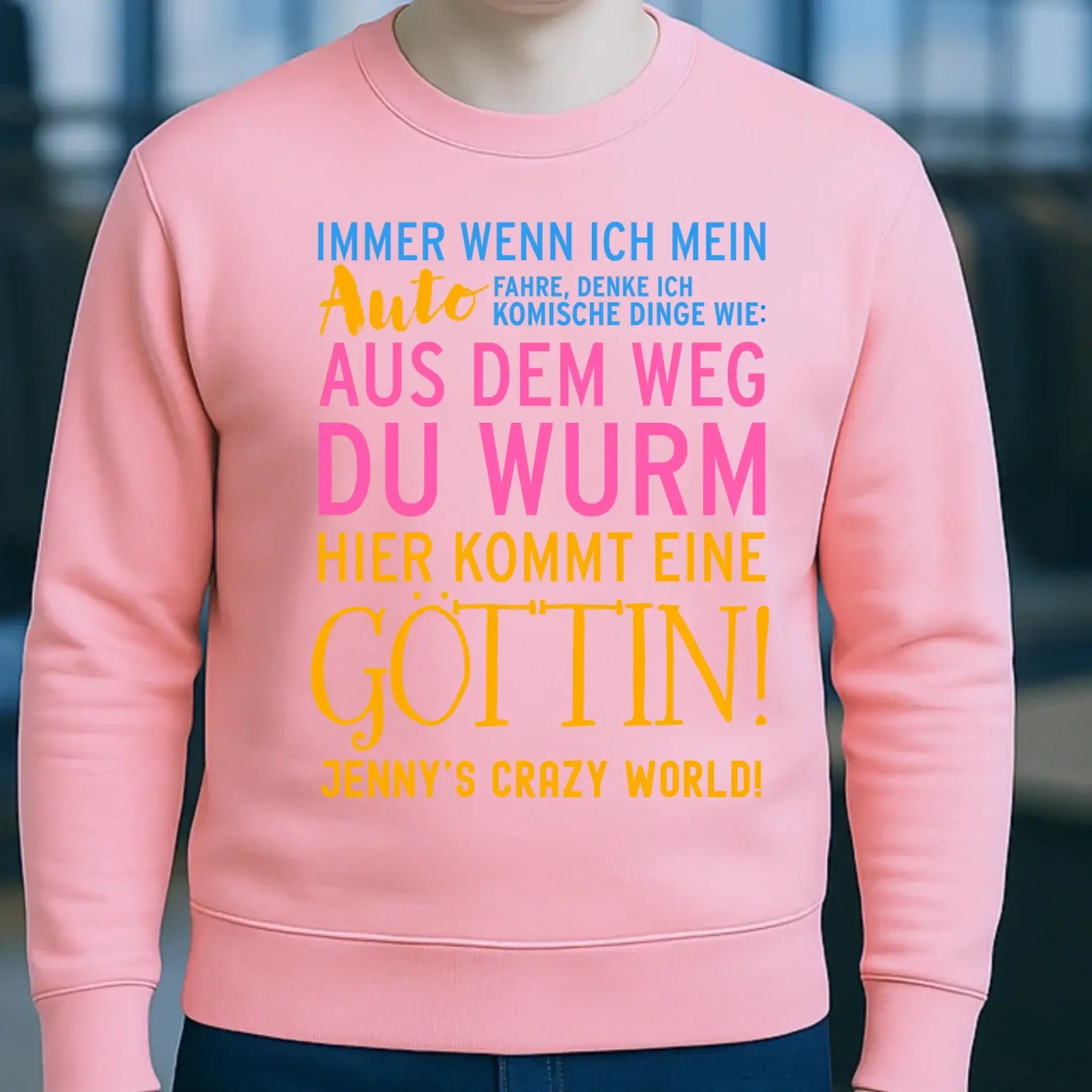 8in1-Kollektion: Immer wenn ich Auto + Wunschtext • Göttin • personalisiert • diverse Artikel