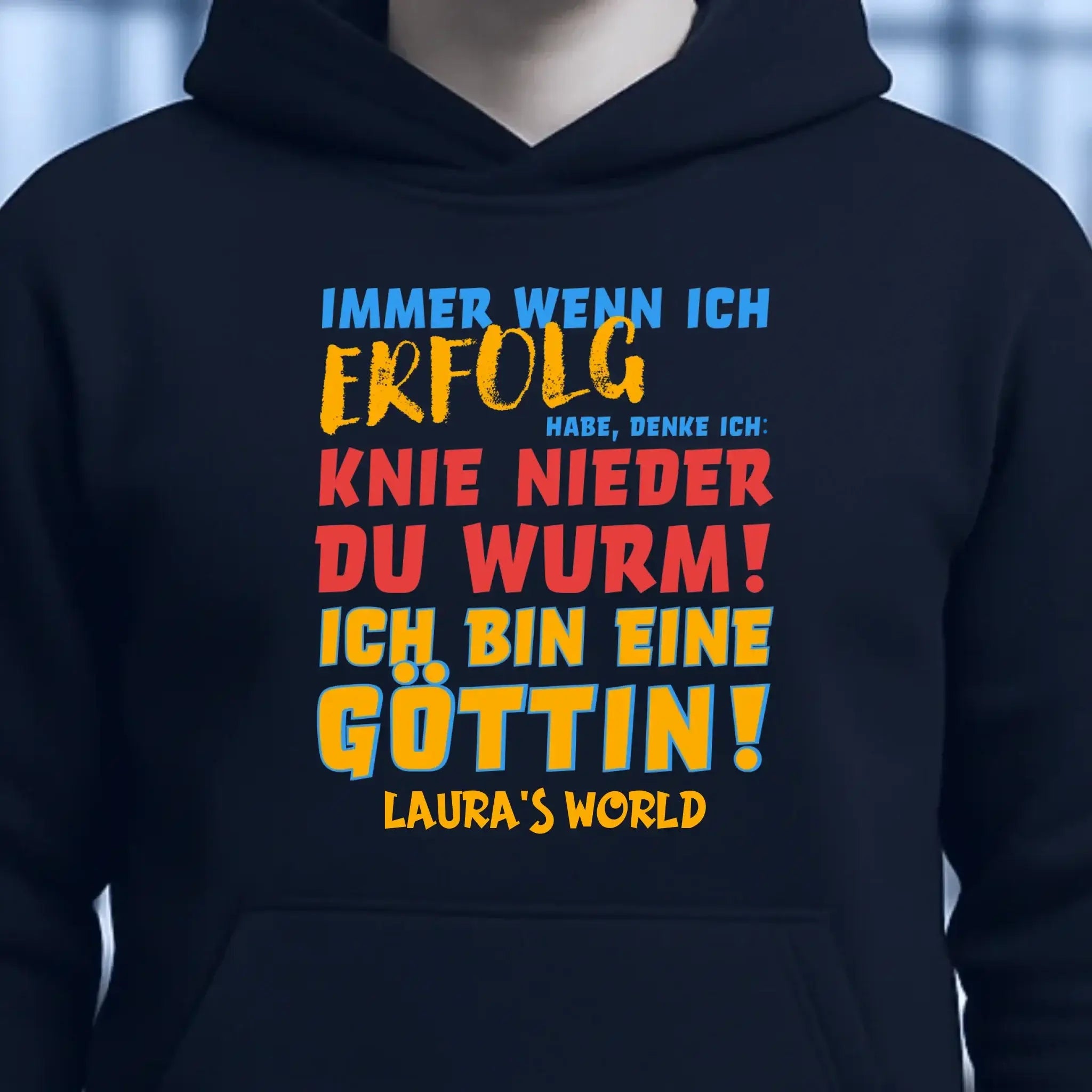 8in1-Kollektion: Immer wenn ich Erfolg + Wunschtext • Göttin • personalisiert • diverse Artikel