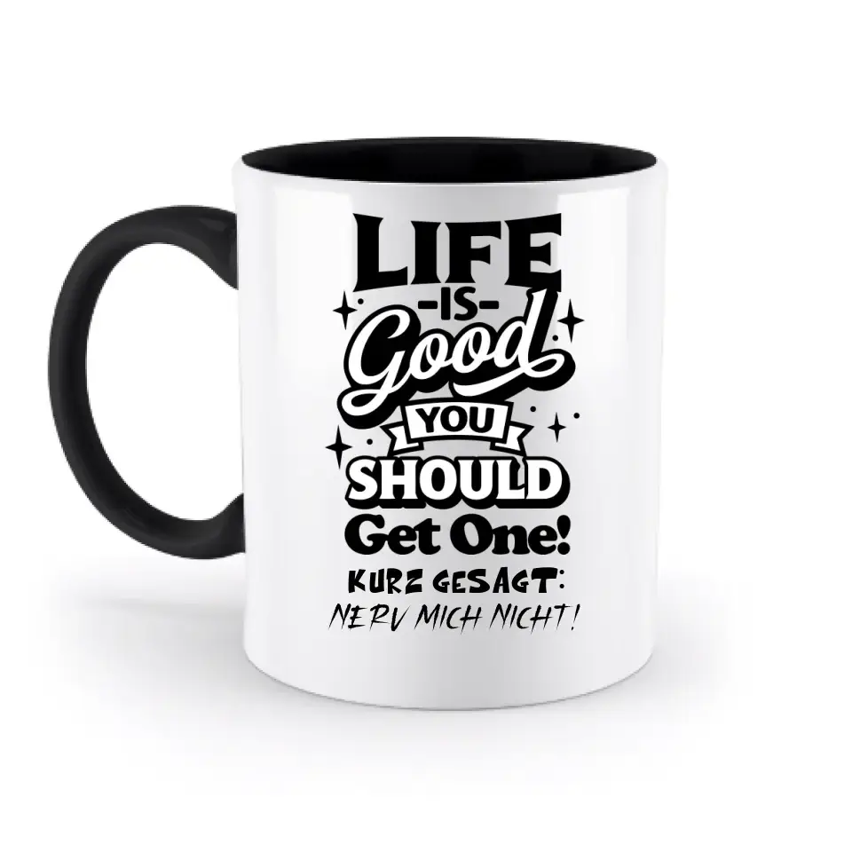 8in1-Kollektion: Life is good + Wunschtext • personalisiert • diverse Artikel
