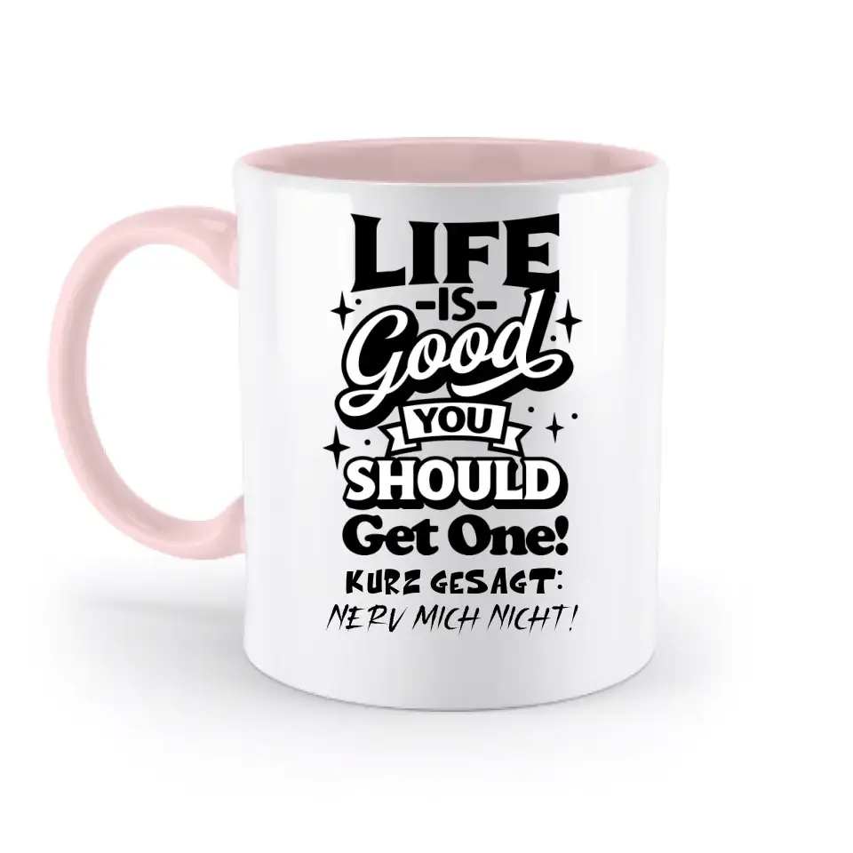 8in1-Kollektion: Life is good + Wunschtext • personalisiert • diverse Artikel
