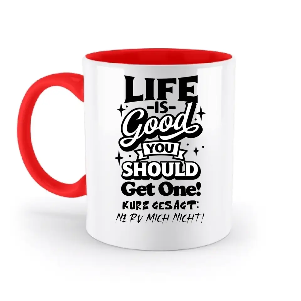 8in1-Kollektion: Life is good + Wunschtext • personalisiert • diverse Artikel