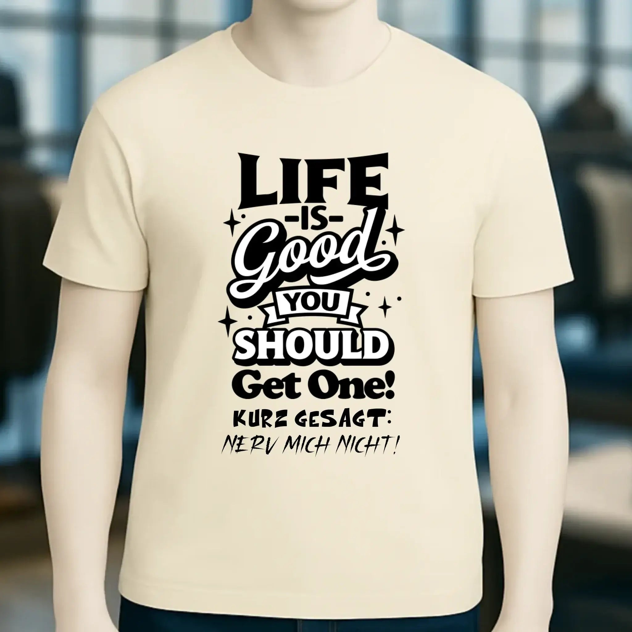8in1-Kollektion: Life is good + Wunschtext • personalisiert • diverse Artikel