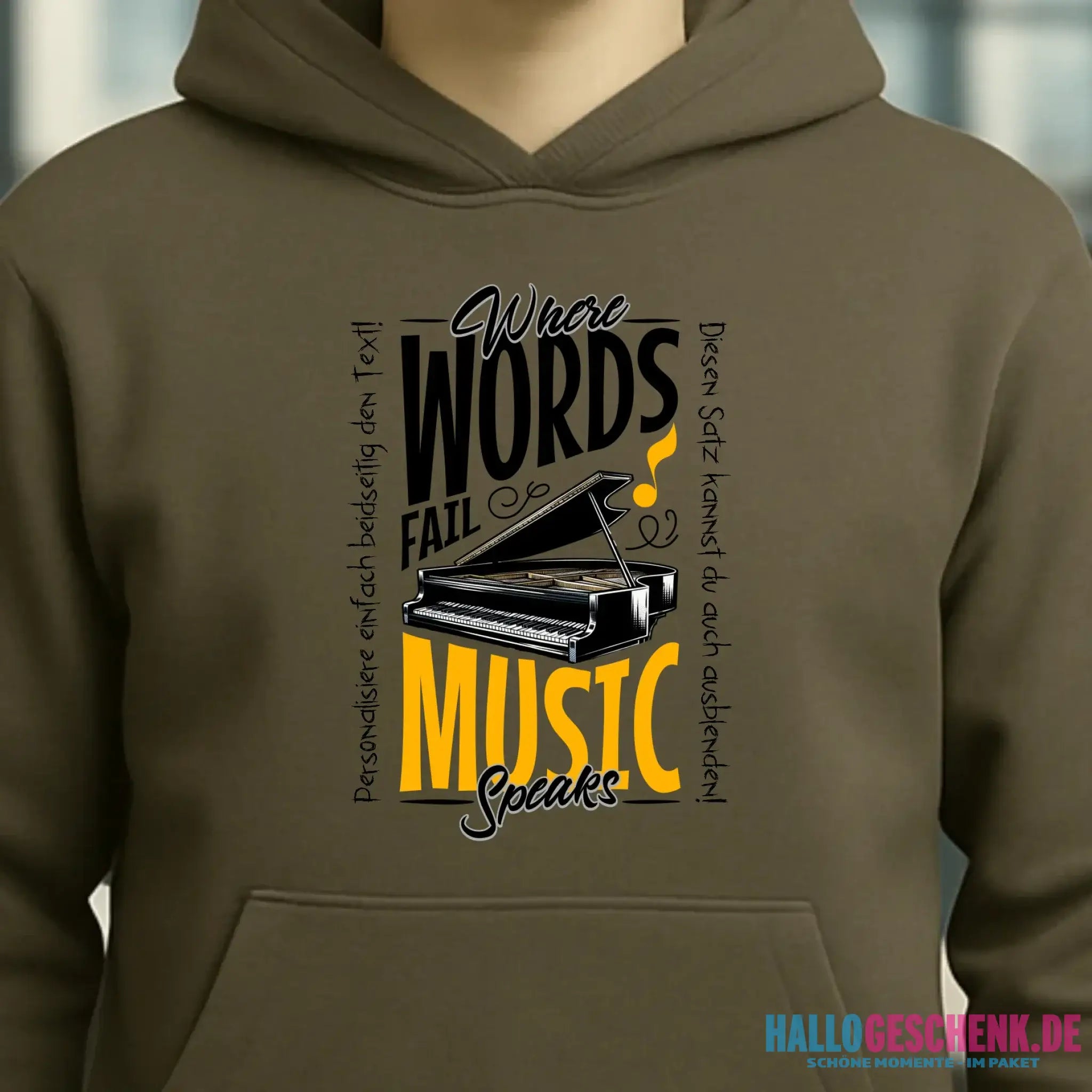 Master Male HGDE Drummer 20 Hoodie Crop