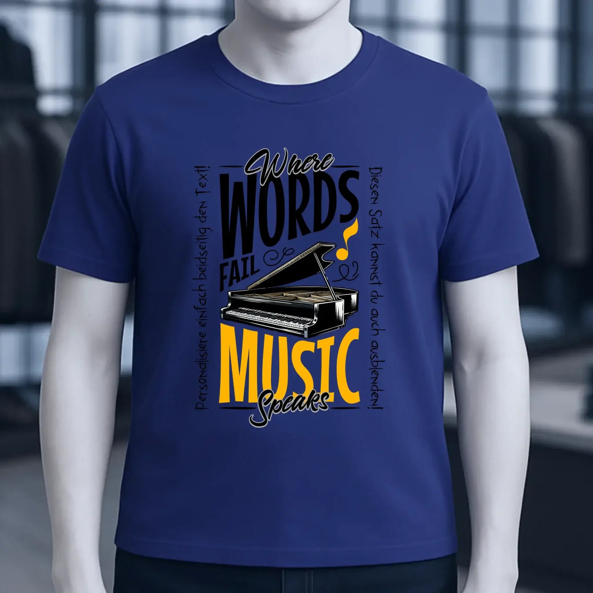8in1-Kollektion: Music speaks + Wunschtext • personalisiert • diverse Artikel