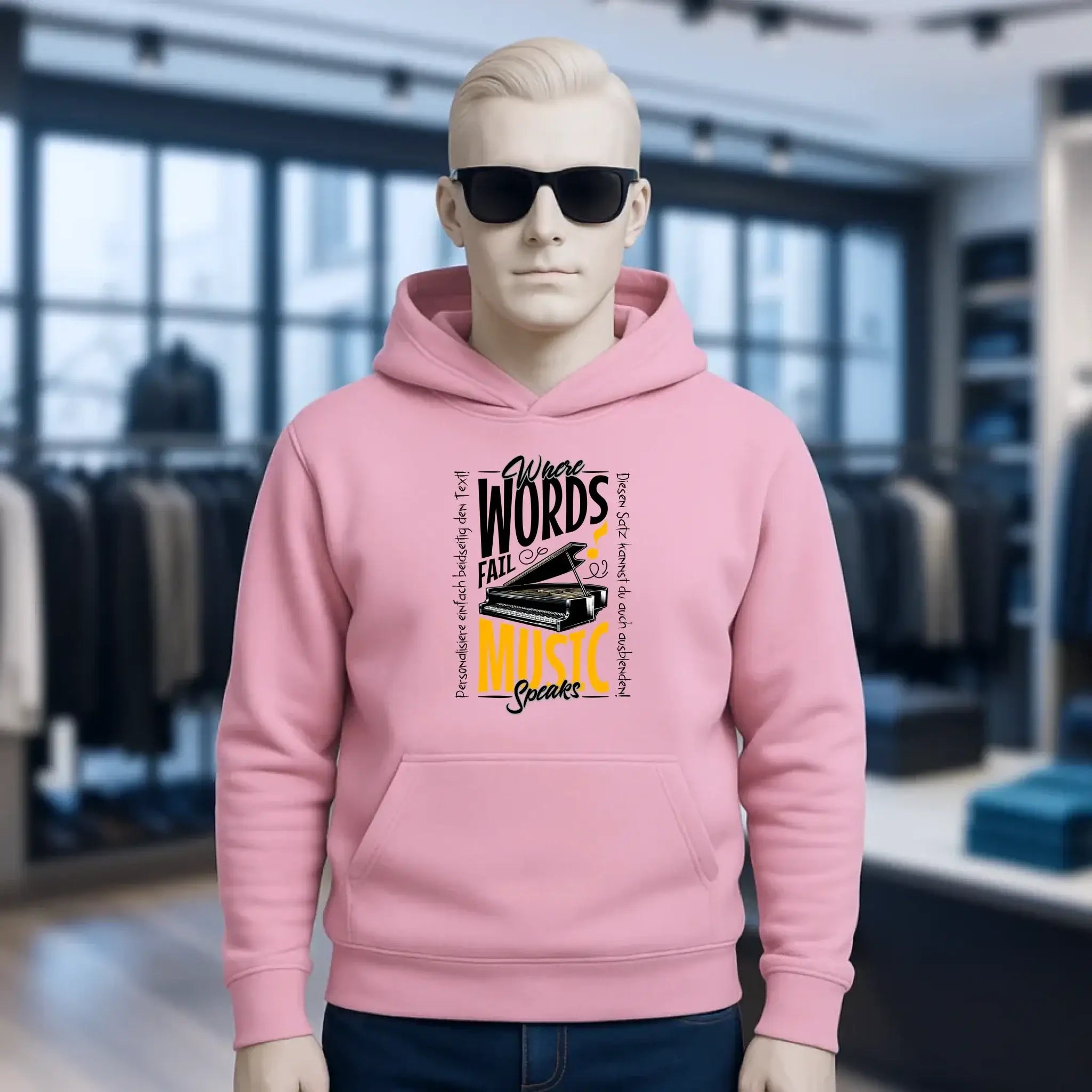 8in1-Kollektion: Music speaks + Wunschtext • personalisiert • diverse Artikel