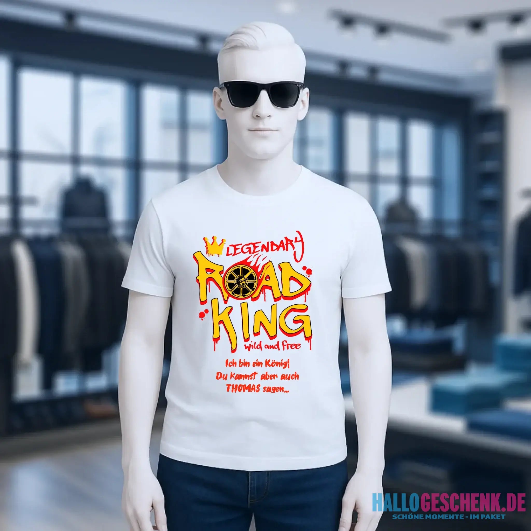 T-Shirt White Total HGDE Master